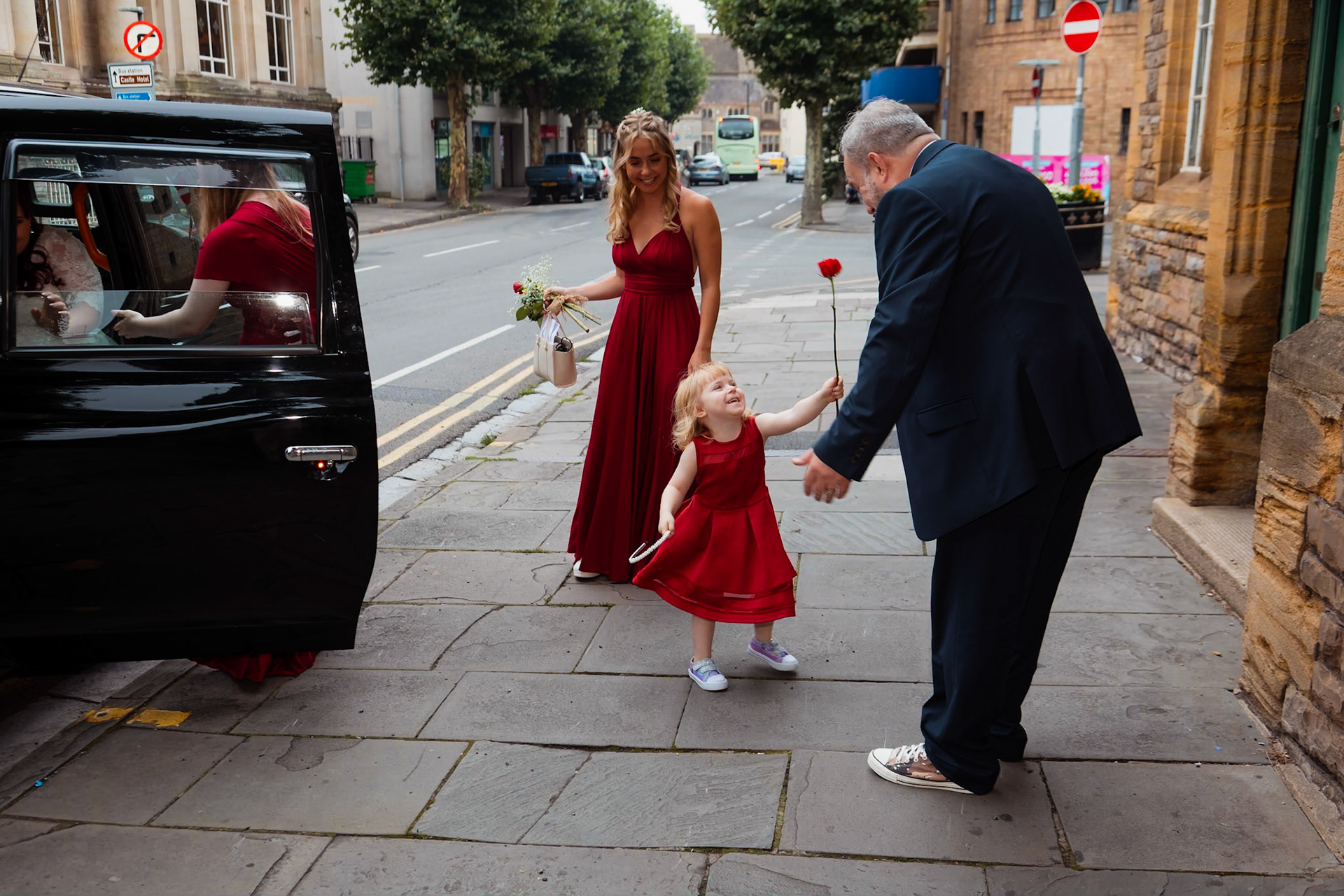 beckie and Steves Wedding Pictures taken in Taunton and the reception at Stoke st Gregory in Somerset.