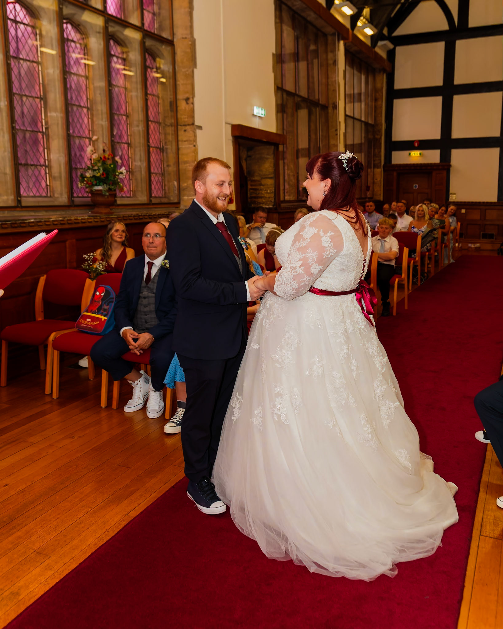 beckie and Steves Wedding Pictures taken in Taunton and the reception at Stoke st Gregory in Somerset.