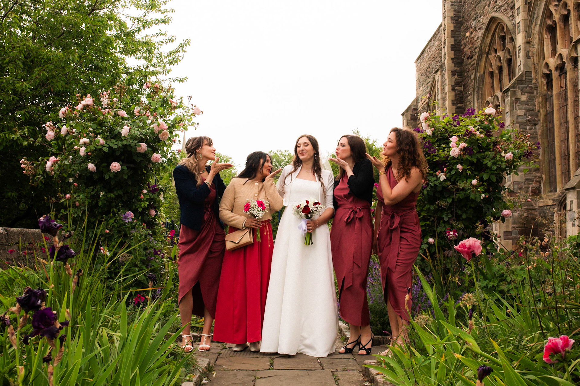 Louis and Anias Wedding in Bristol, ceremony at the Old Council Office in the City Centre with Photos in Castle park and along the river reception at Caribbean Croft on Gloucester Road