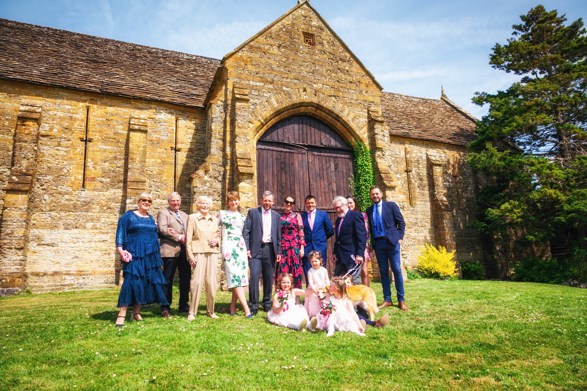 Debbie and Alex's civil partnership pictures taken at Abbey Manor in Yeovil and Ilminster
