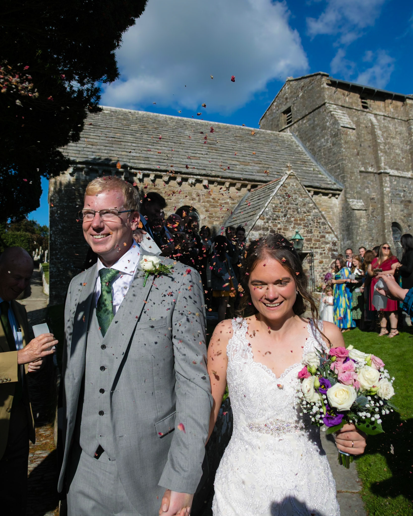 Mark and Rosies Wedding pictures taken on the 8th October 2022 at Sudland Church and Bulbery Woods Golf Club