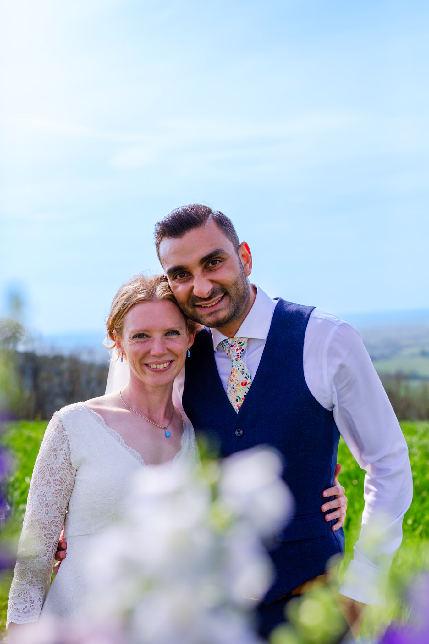 Pictures from Jay and Flo's beautiful spring wedding that took place at Shaftesbury in North Dorset and