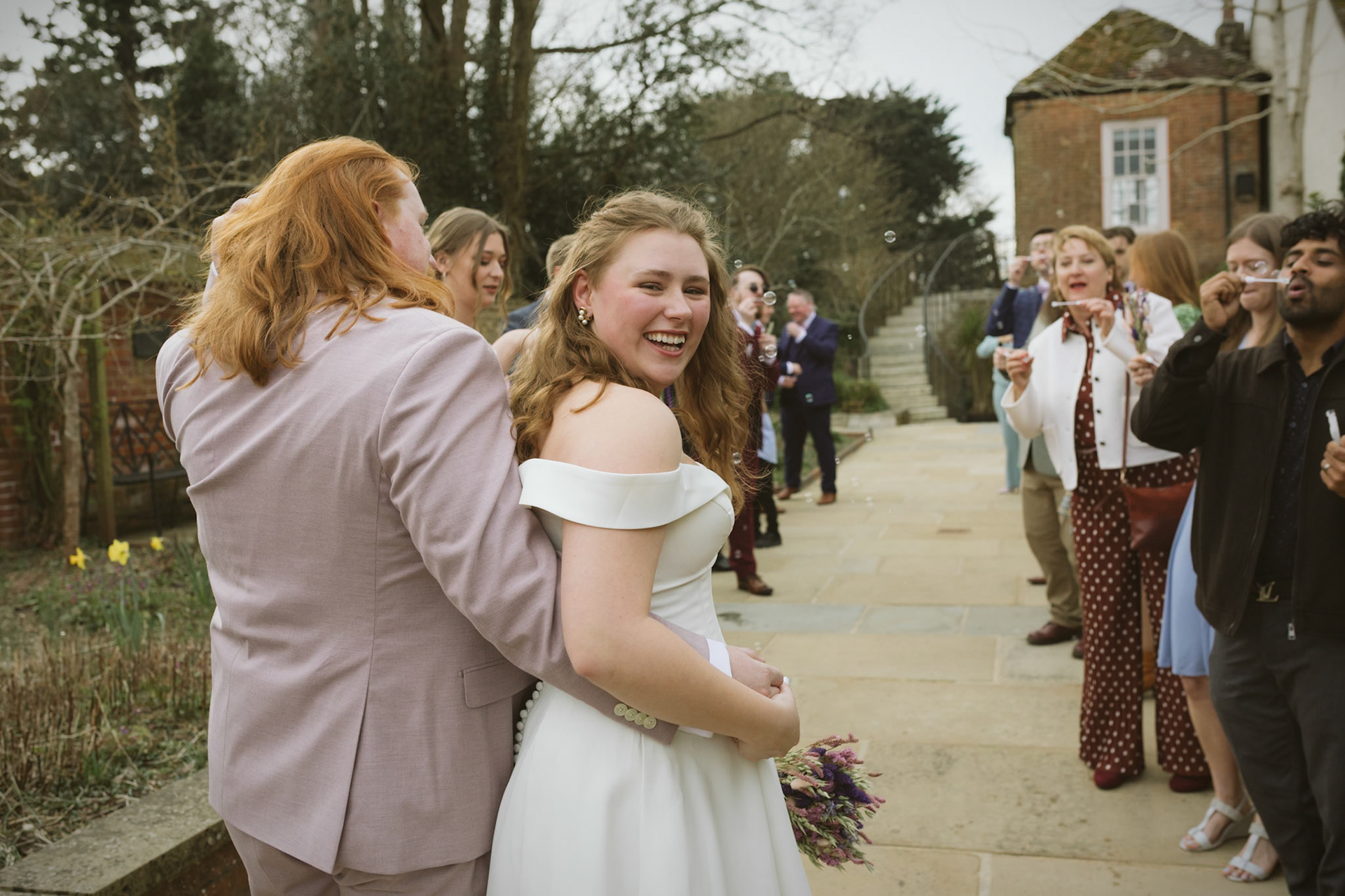 Logan and Jordans Wedding at Wimborne in March 2025