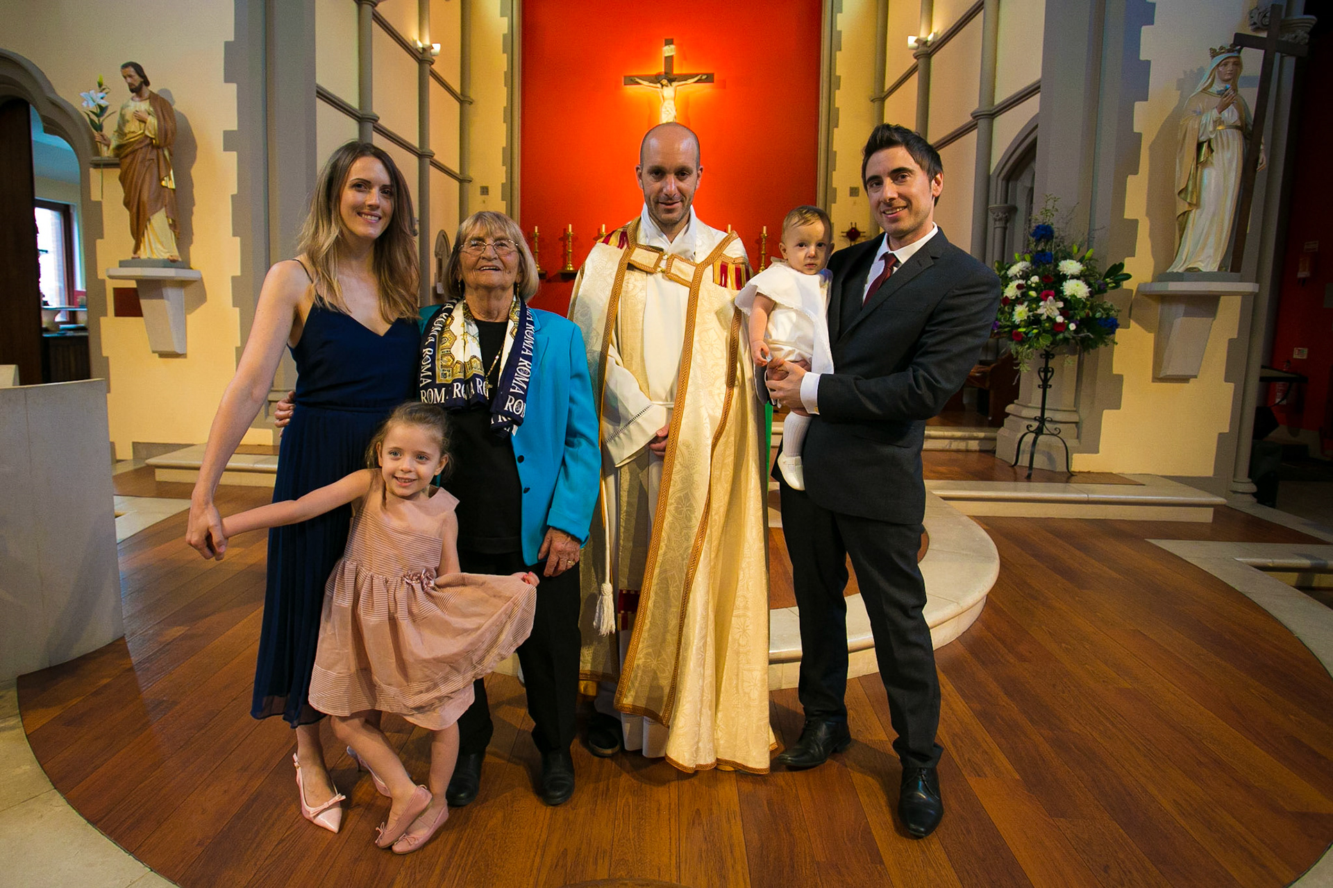 Baptism Photography at Eastleigh Hampshire