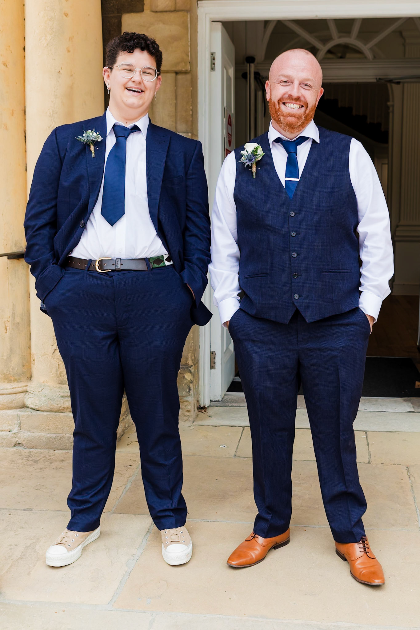 Anna and Nicks Wedding photos taken at Salisbury registry office (Borne Hill) on the 28th August 2023