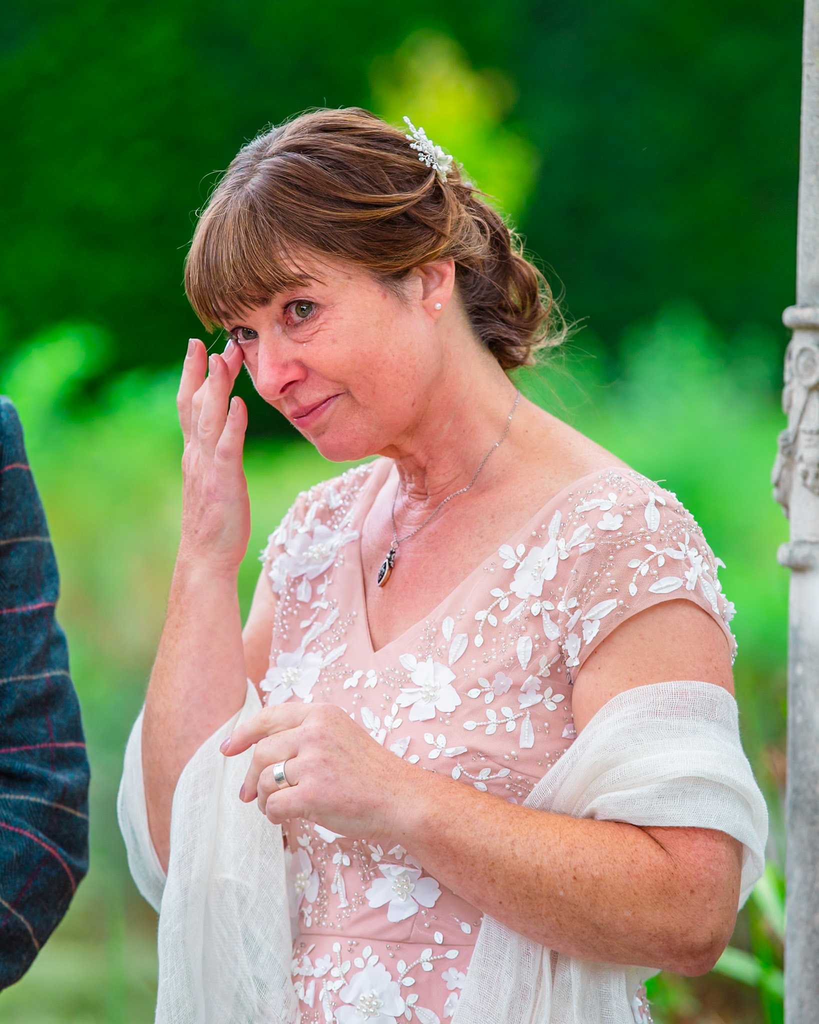 Sharon and Chris at their beautiful Wedding at The Springhead Gardens near Shaftesbury Dorset