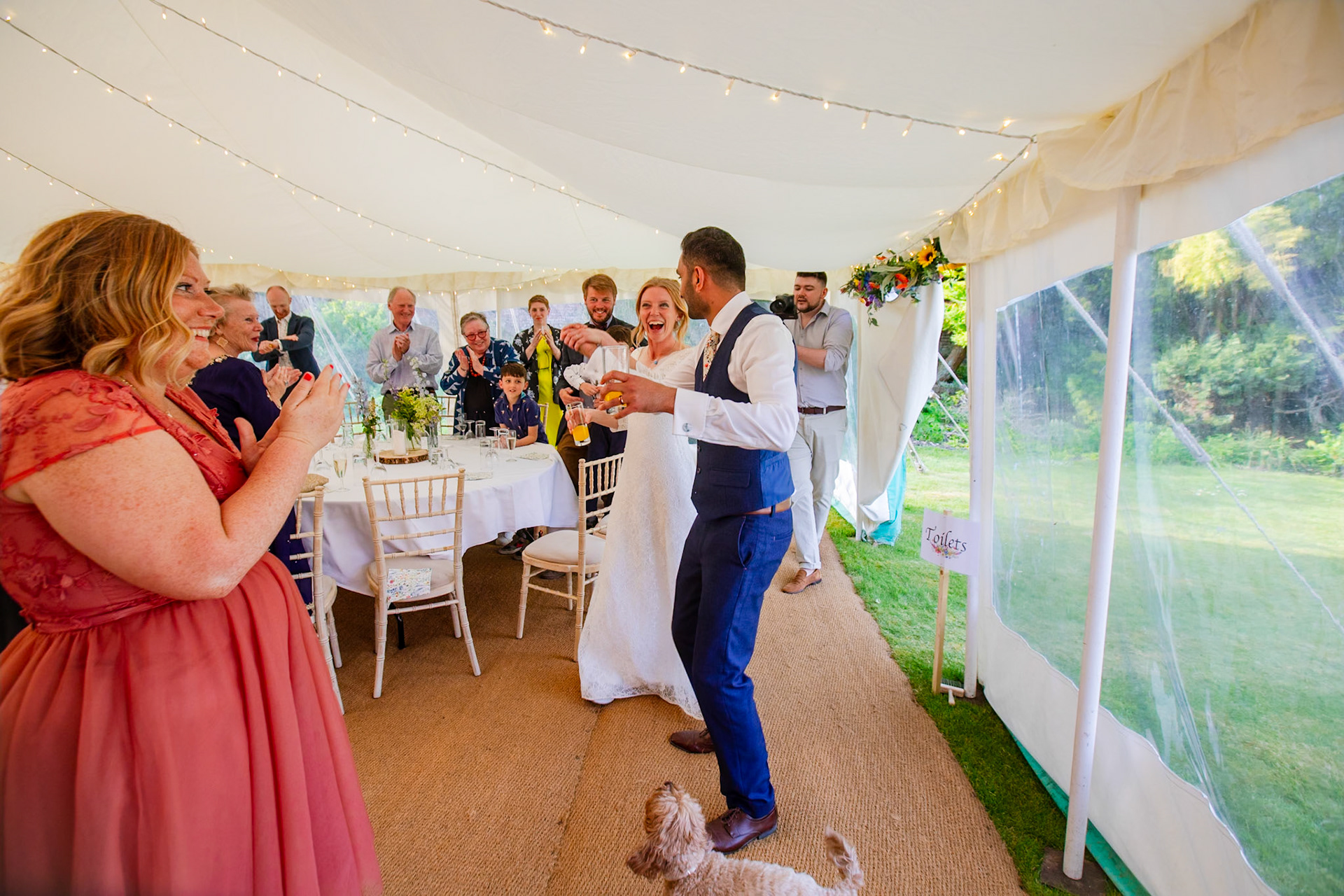Pictures from Jay and Flo's beautiful spring wedding that took place at Shaftesbury in North Dorset and