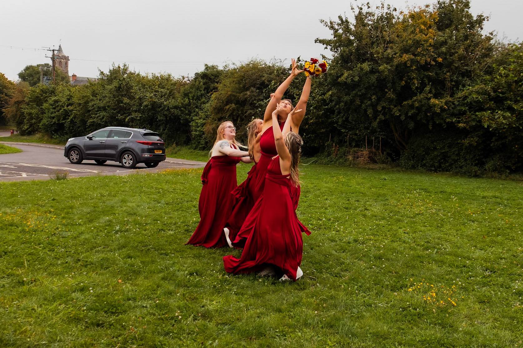 beckie and Steves Wedding Pictures taken in Taunton and the reception at Stoke st Gregory in Somerset.