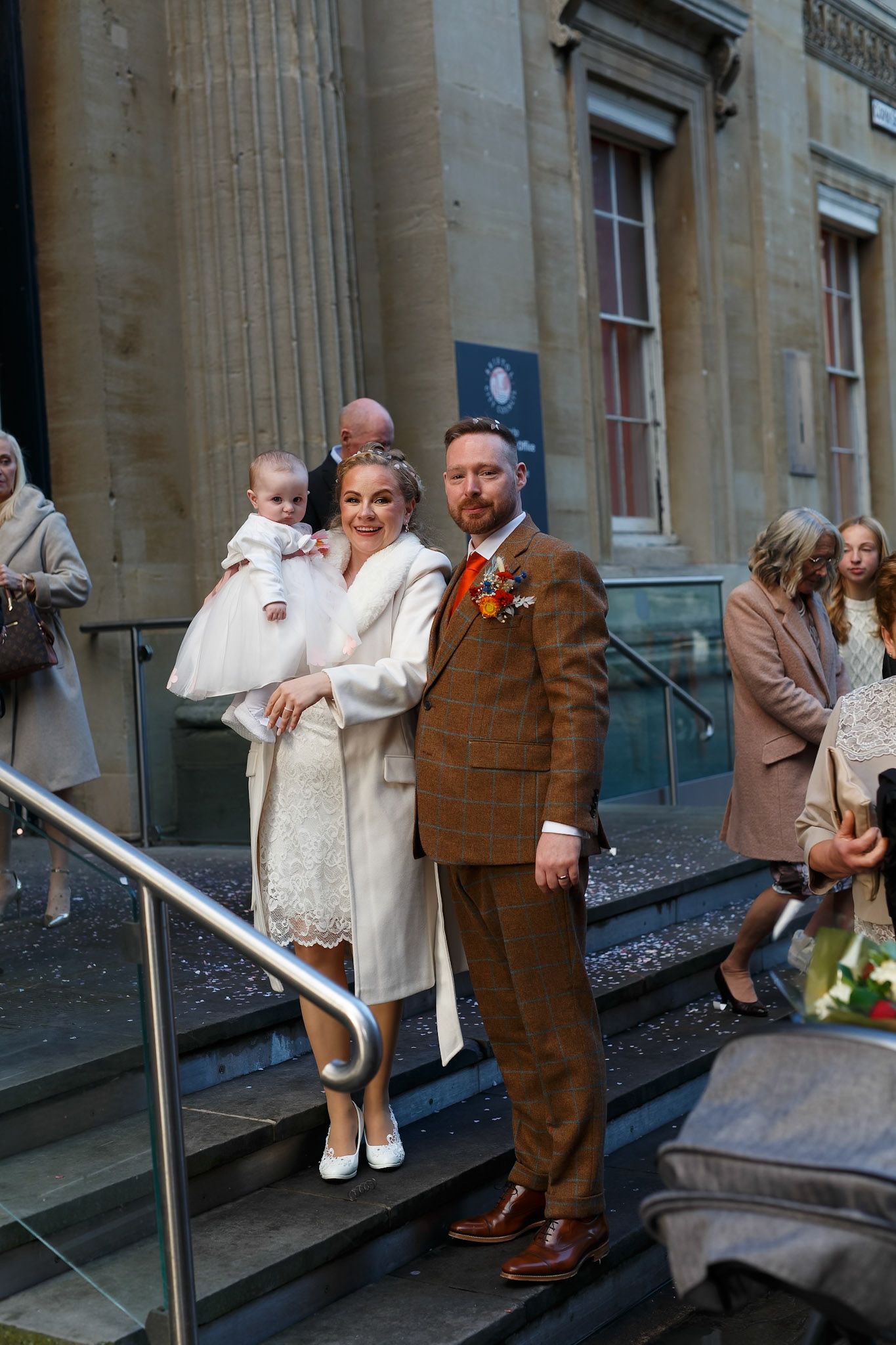 Nicole and Phils Fabulous Wedding Pictures taken at the Old Council House in Bristol on the 6th November 2023