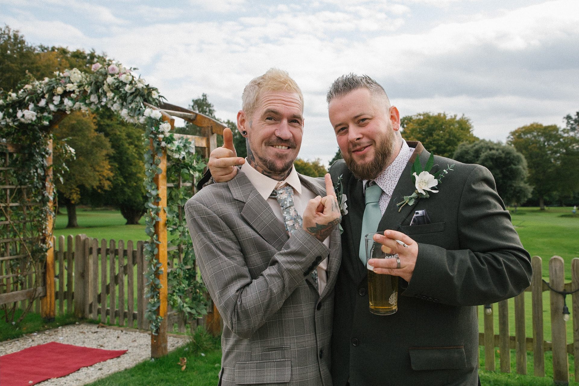 Photo from Danny and Trin's wedding
