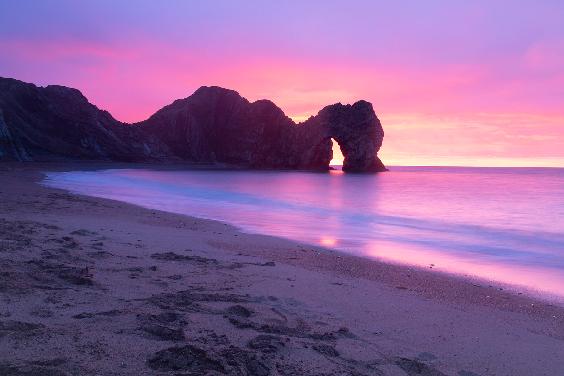 Durdle Door at Sunrise Boxing Day 2018