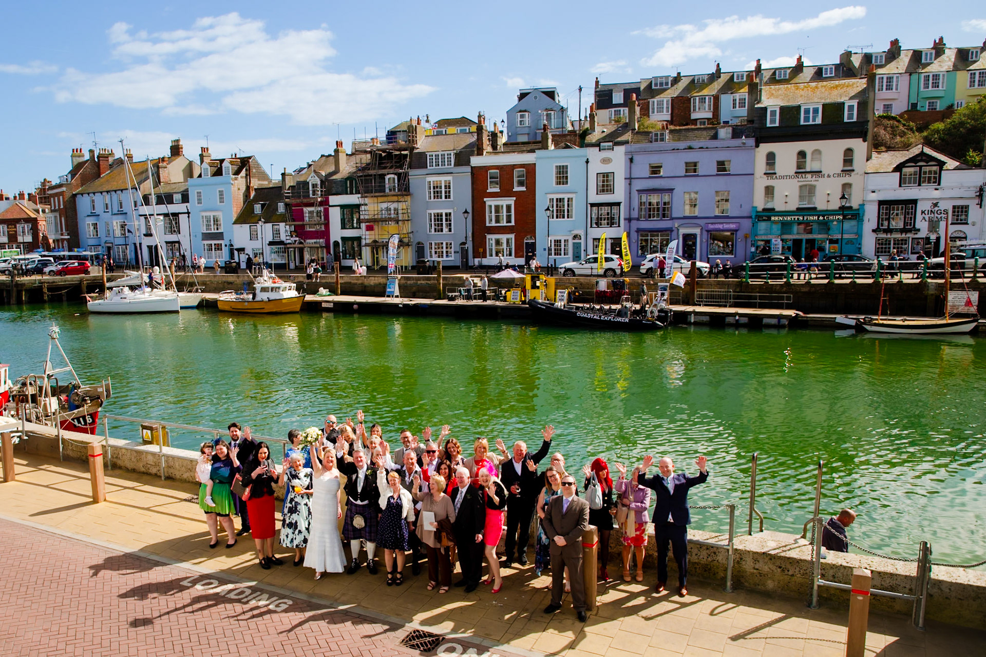 DMicheal and Diannes Wedding that took place in the beautiful seaside town of Weymouth on the 20th April 2024