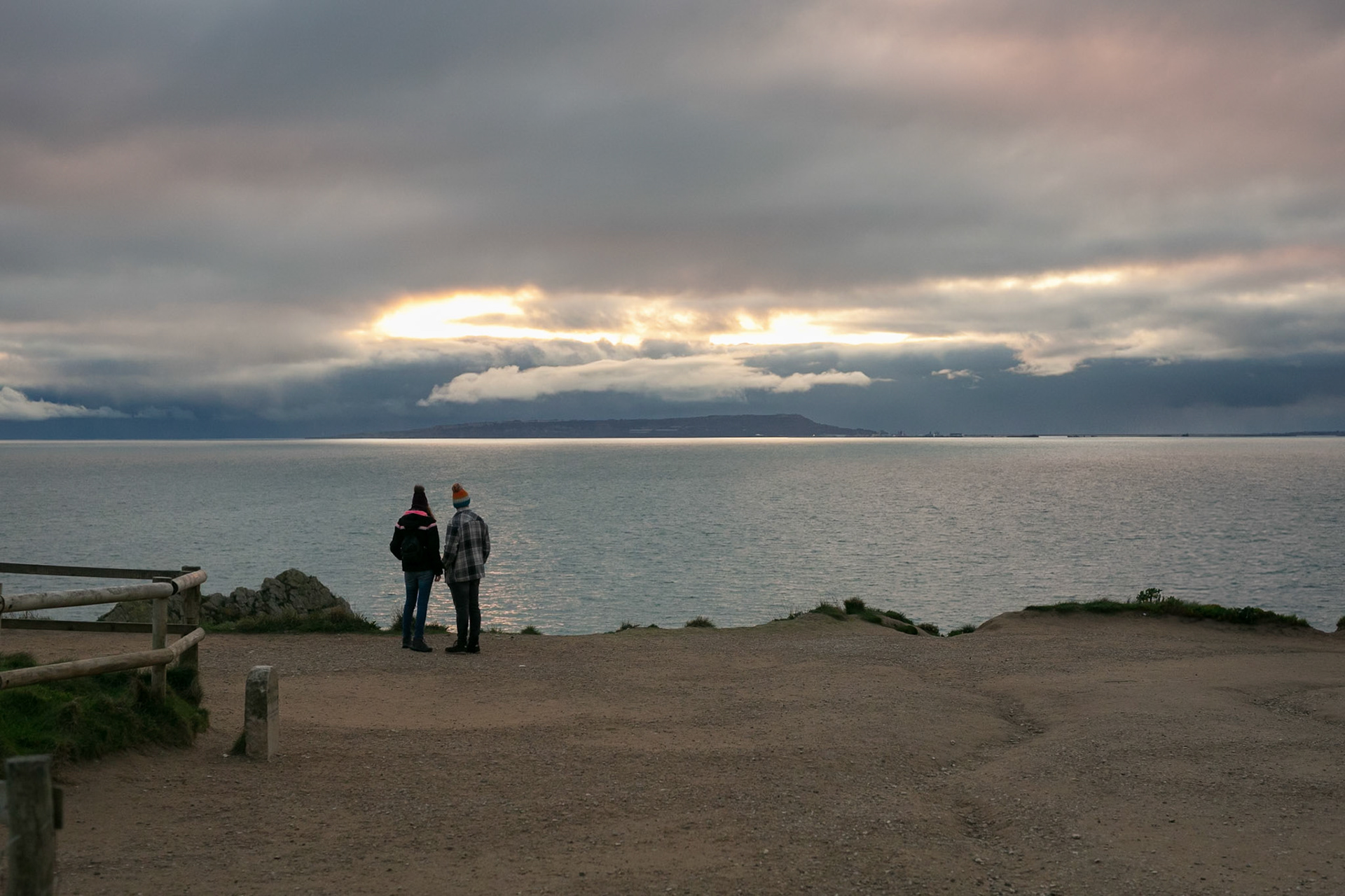 Jake proposal to Becky at Durdle Door Dorset on the 30th December 2024