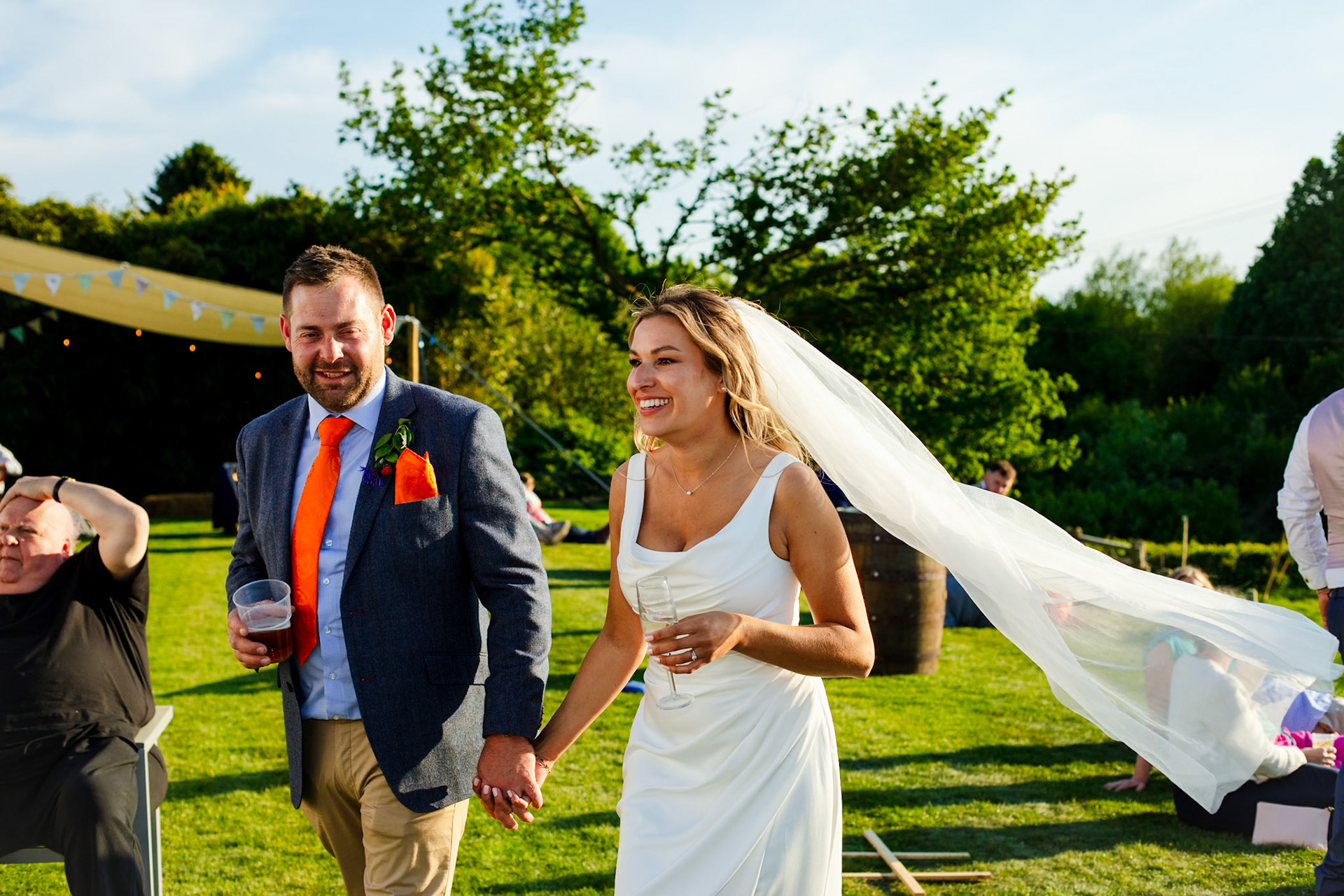 Holly and Olivers wedding that took place on 10th May 2025 with the ceremony taking place at Shaftesbury Town Hall photos on the Famouse Gold Hill and reception at a local house.