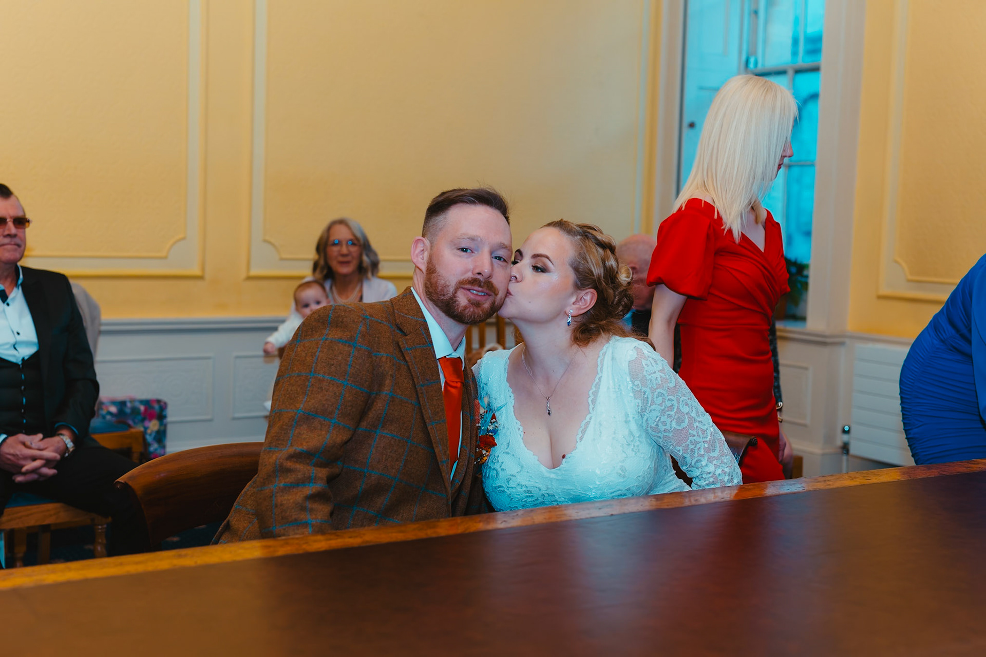 Nicole and Phils Fabulous Wedding Pictures taken at the Old Council House in Bristol on the 6th November 2023