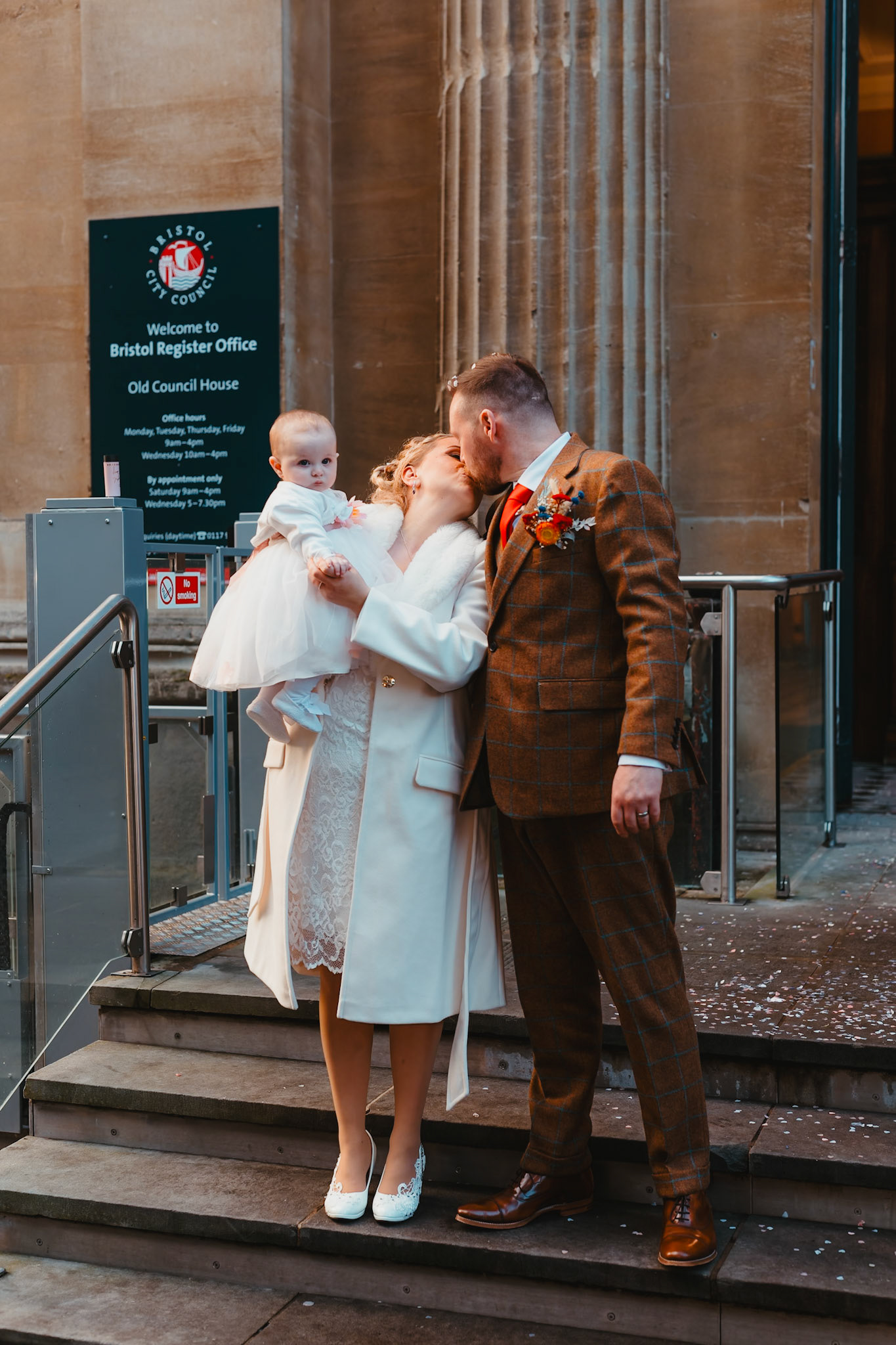 Nicole and Phils Fabulous Wedding Pictures taken at the Old Council House in Bristol on the 6th November 2023
