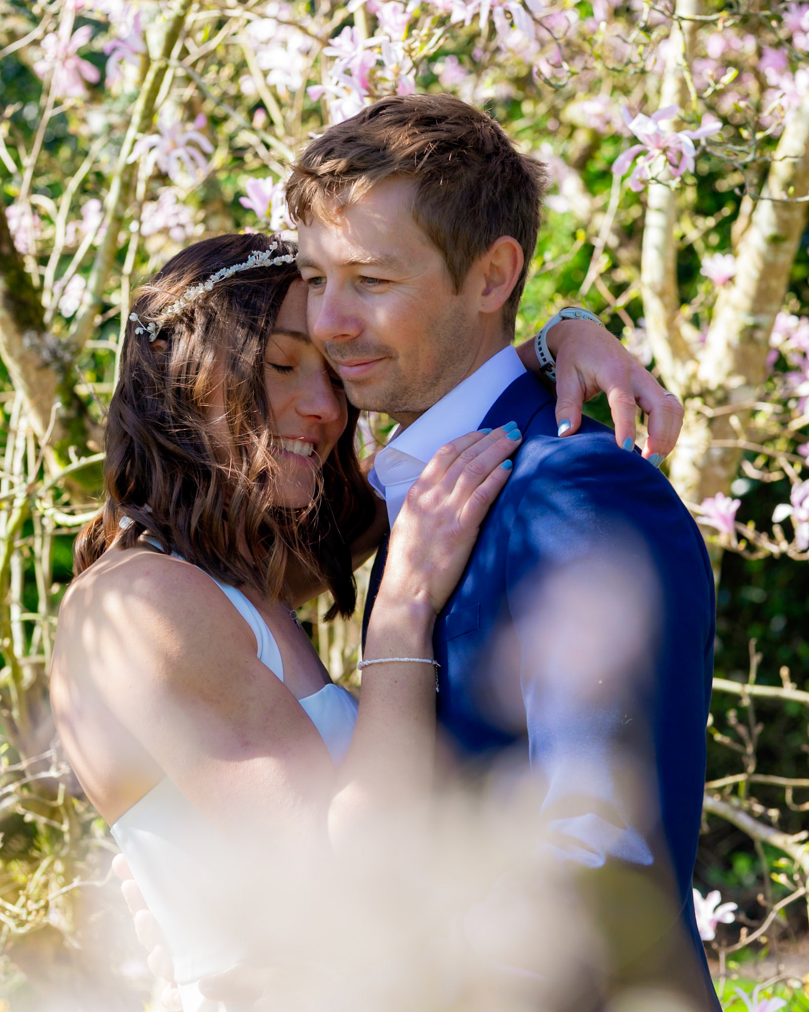 Richard and Emily's beautiful spring wedding took place on the 7th April the Wedding took place at County Hall Dorchester photos taken in the nearby Borough Gardens with coffee and Cake at Finca Poundbury