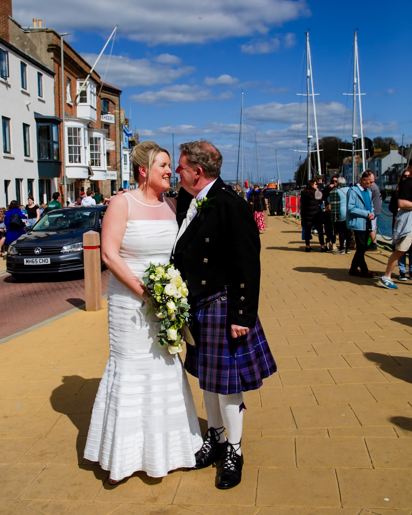 DMicheal and Diannes Wedding that took place in the beautiful seaside town of Weymouth on the 20th April 2024