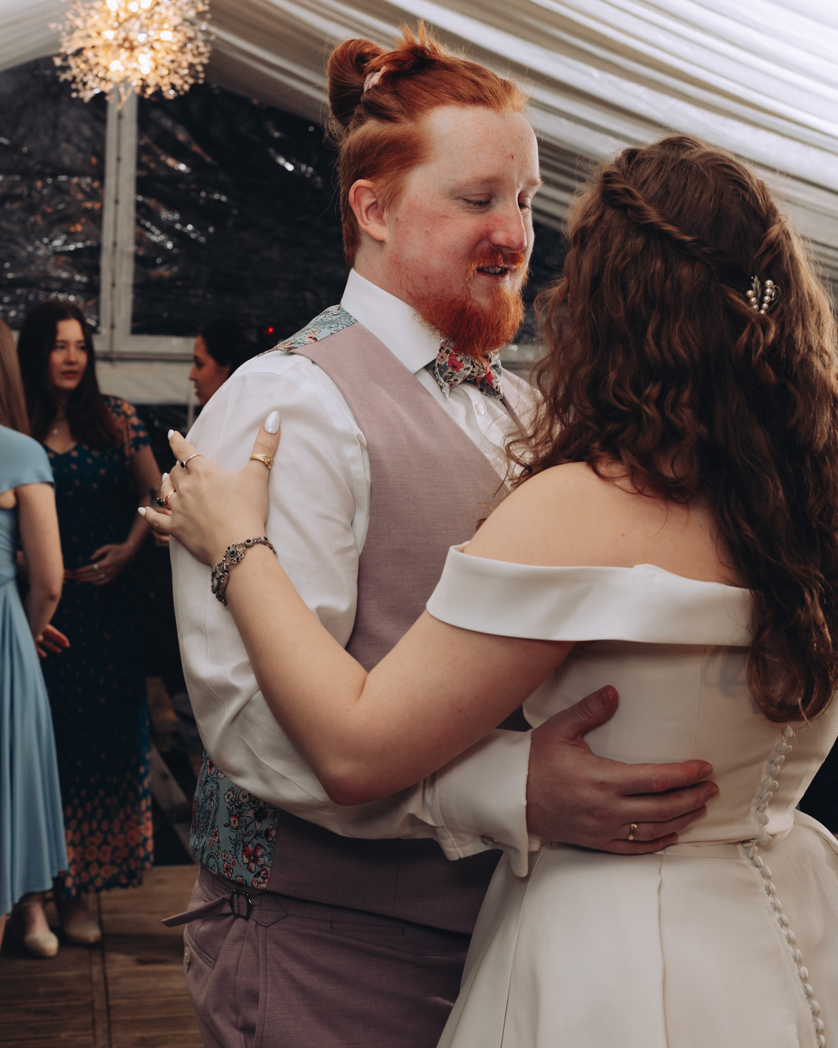 Logan and Jordans Wedding at Wimborne in March 2025