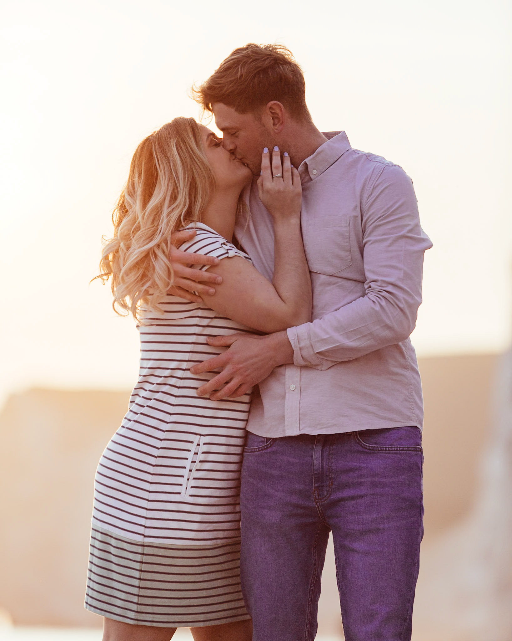 Engagement Photography Shoot at Durdle Door Dorset