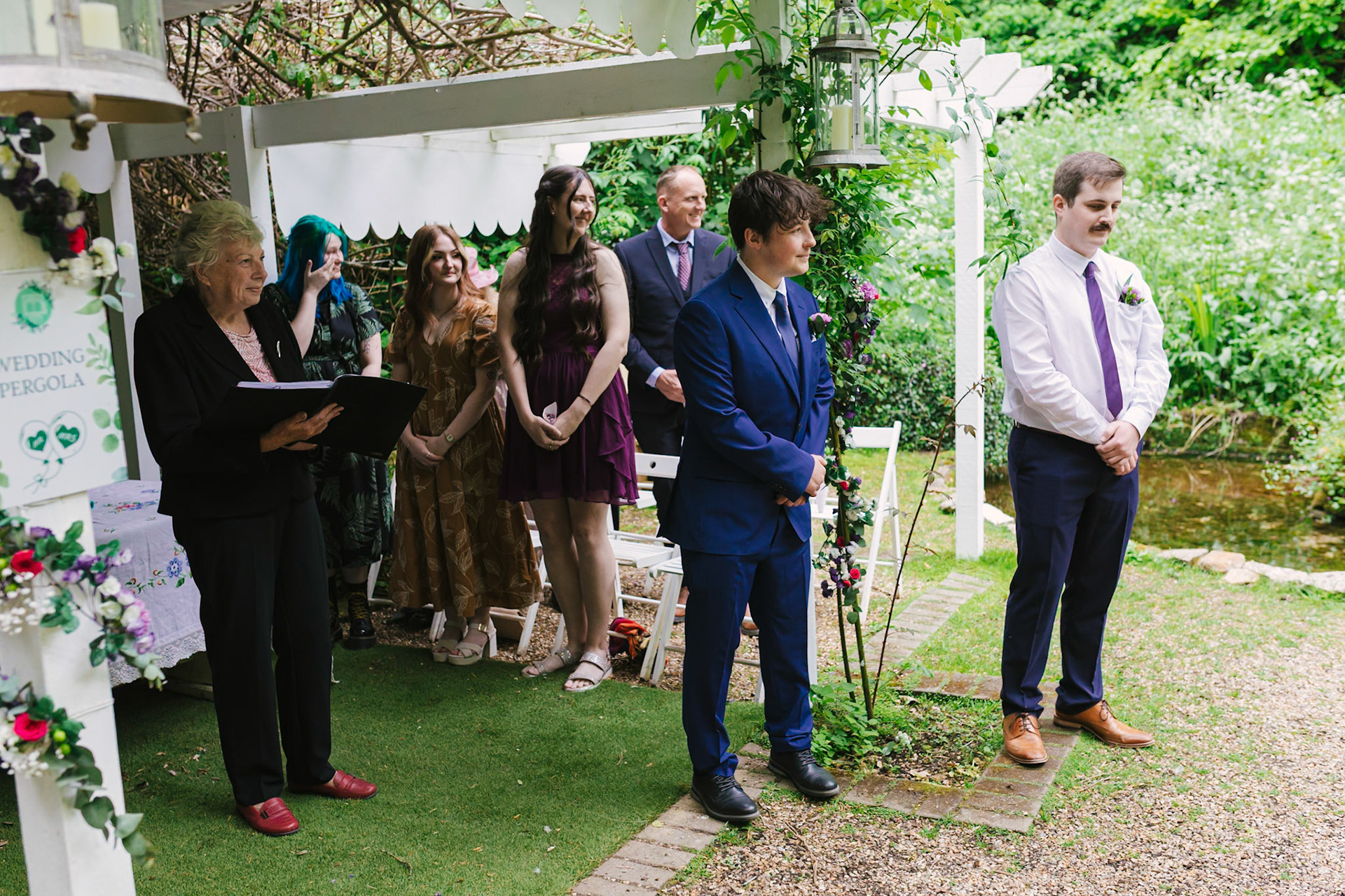 Lia and Sams Wonderful Wedding on the 25th May 2025 with the ceremony taking place at Upwey Wishing Well, the reception taking place at the Centenery Club in Weymouth, this was of my split weddings packages.