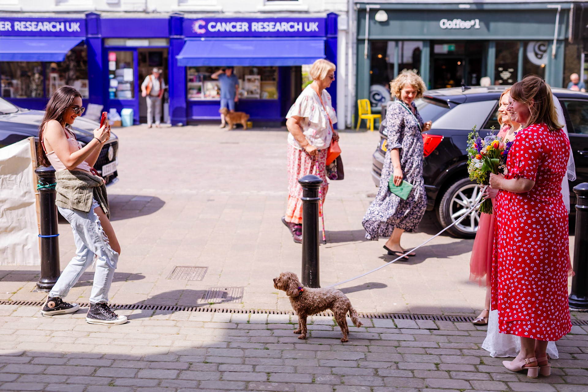 Pictures from Jay and Flo's beautiful spring wedding that took place at Shaftesbury in North Dorset and