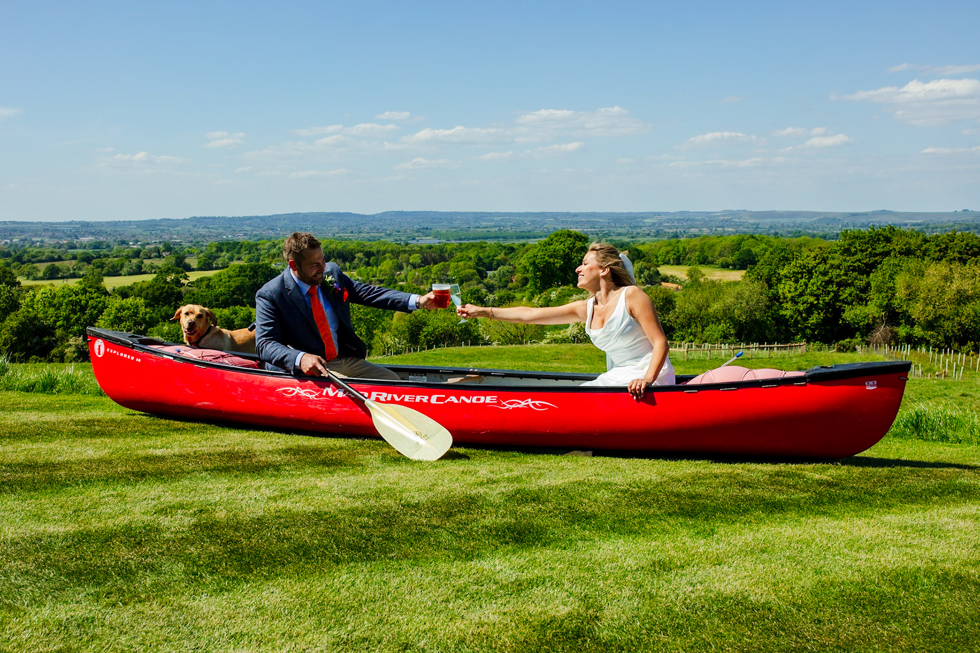 Holly and Olivers wedding that took place on 10th May 2025 with the ceremony taking place at Shaftesbury Town Hall photos on the Famouse Gold Hill and reception at a local house.