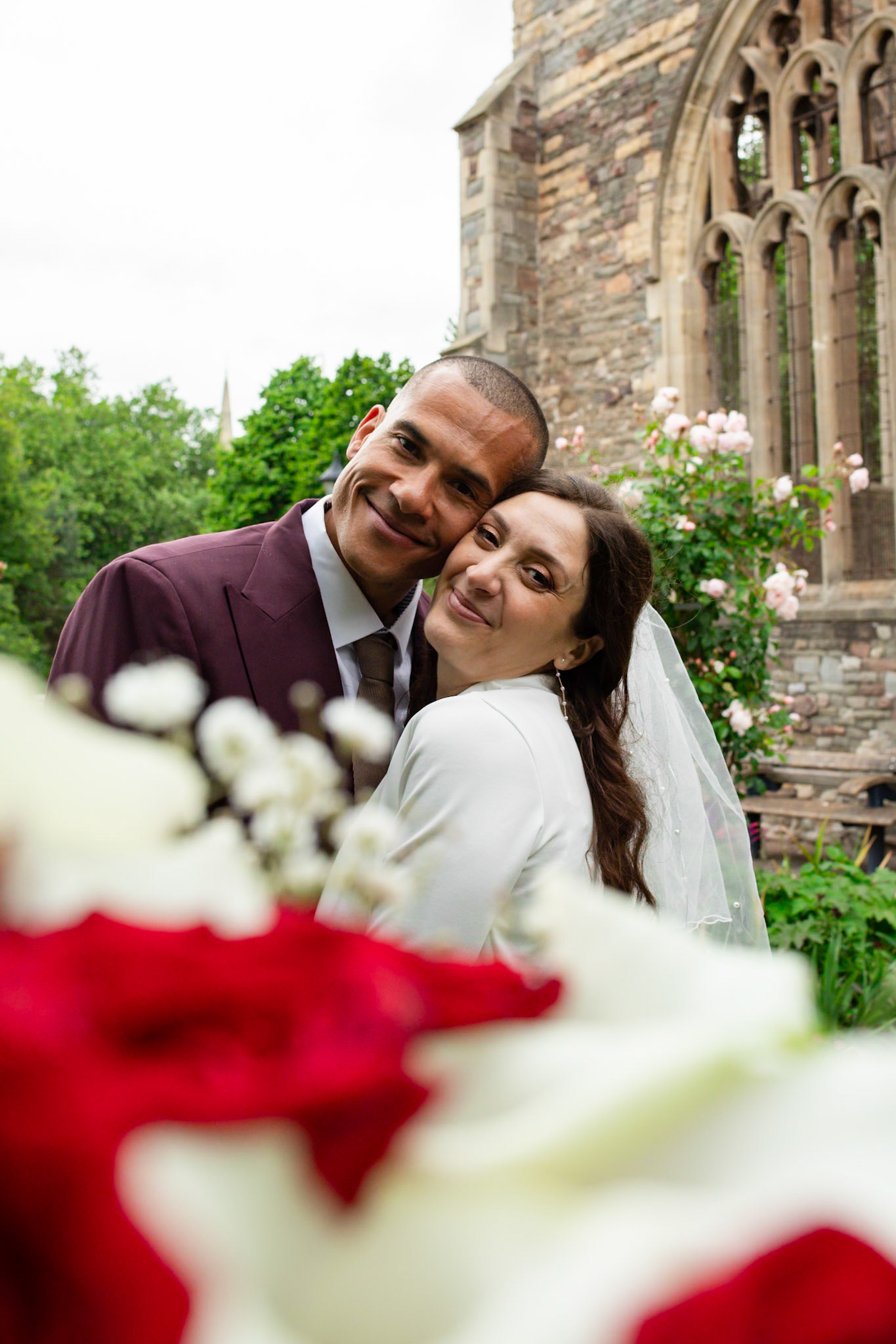 Louis and Anias Wedding in Bristol, ceremony at the Old Council Office in the City Centre with Photos in Castle park and along the river reception at Caribbean Croft on Gloucester Road