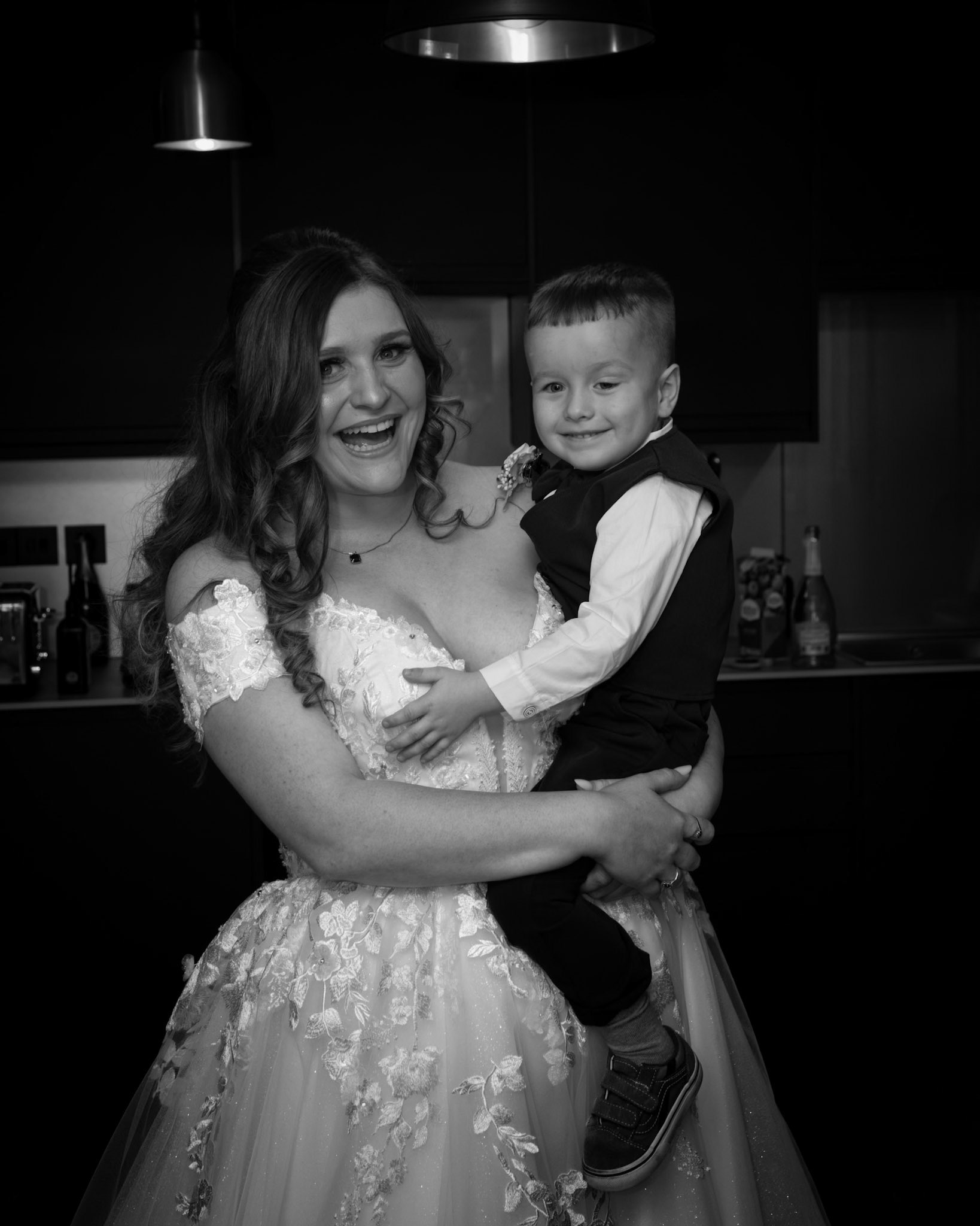 Becky and Bradleys wedding pictures taken in Trowbridge on the 17th August 2024