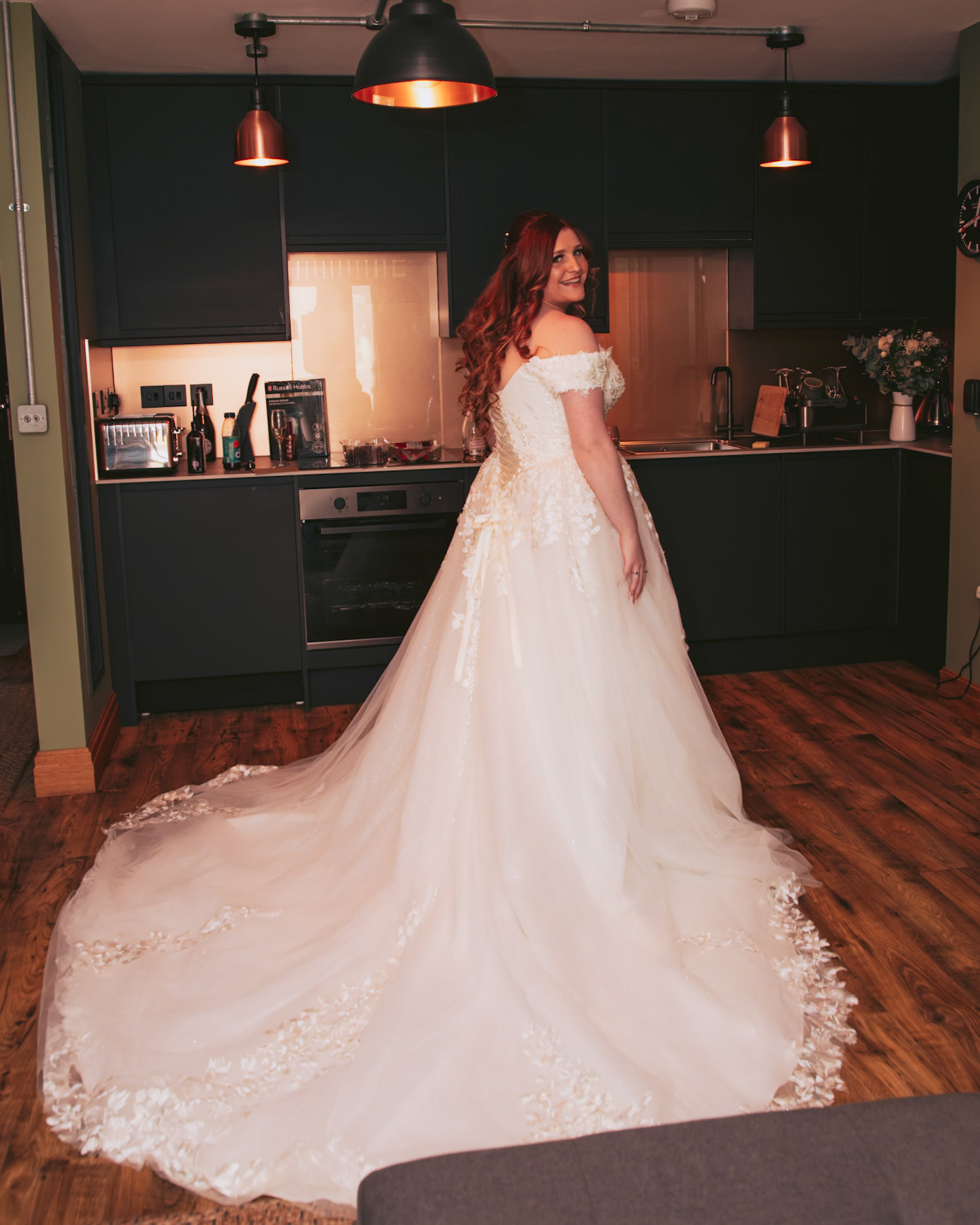 Becky and Bradleys wedding pictures taken in Trowbridge on the 17th August 2024