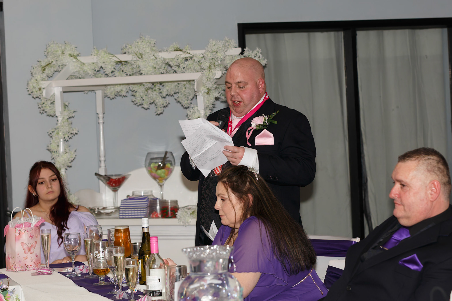 Joanne and Wayne Wedding in Poole on the 3rd February 2024