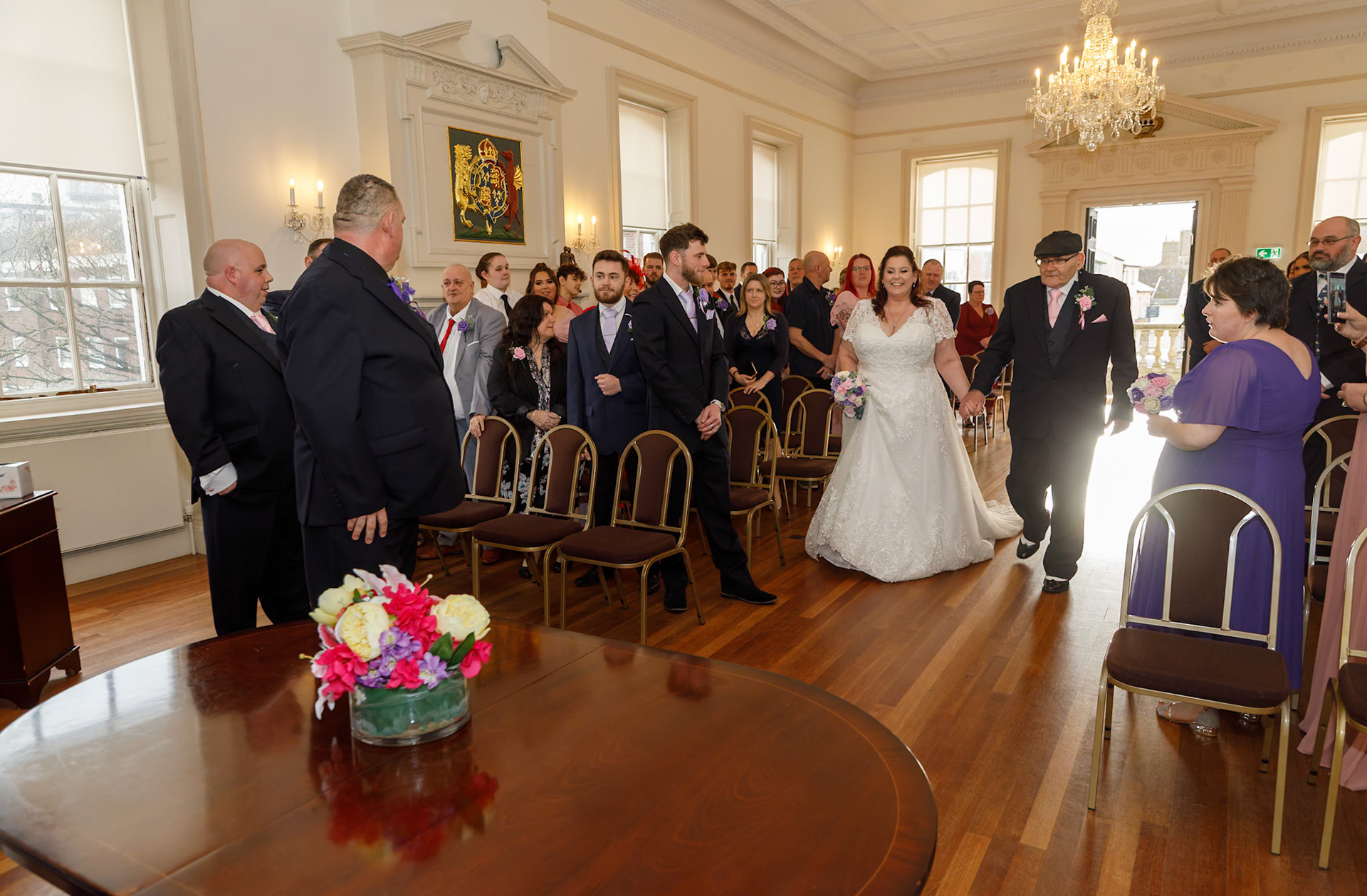 Joanne and Wayne Wedding in Poole on the 3rd February 2024