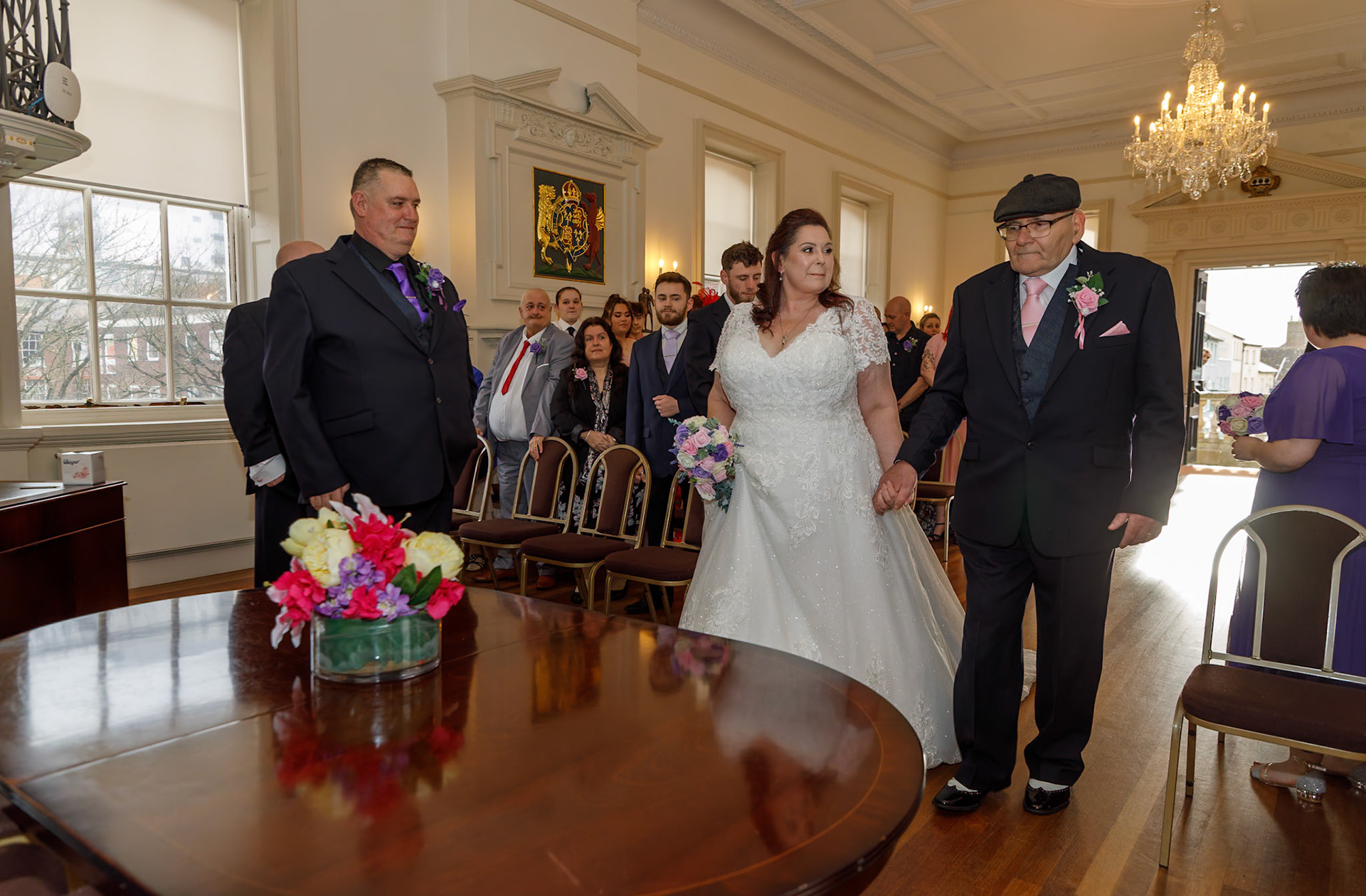 Joanne and Wayne Wedding in Poole on the 3rd February 2024