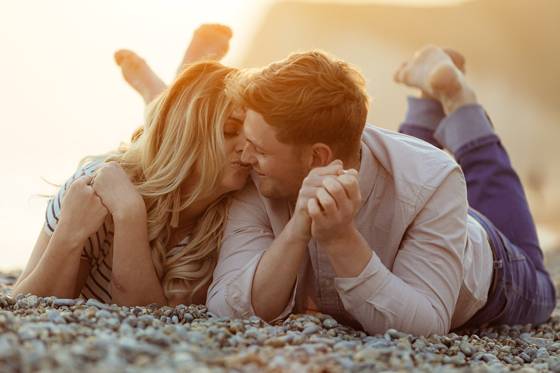 Engagement Photography Shoot at Durdle Door Dorset