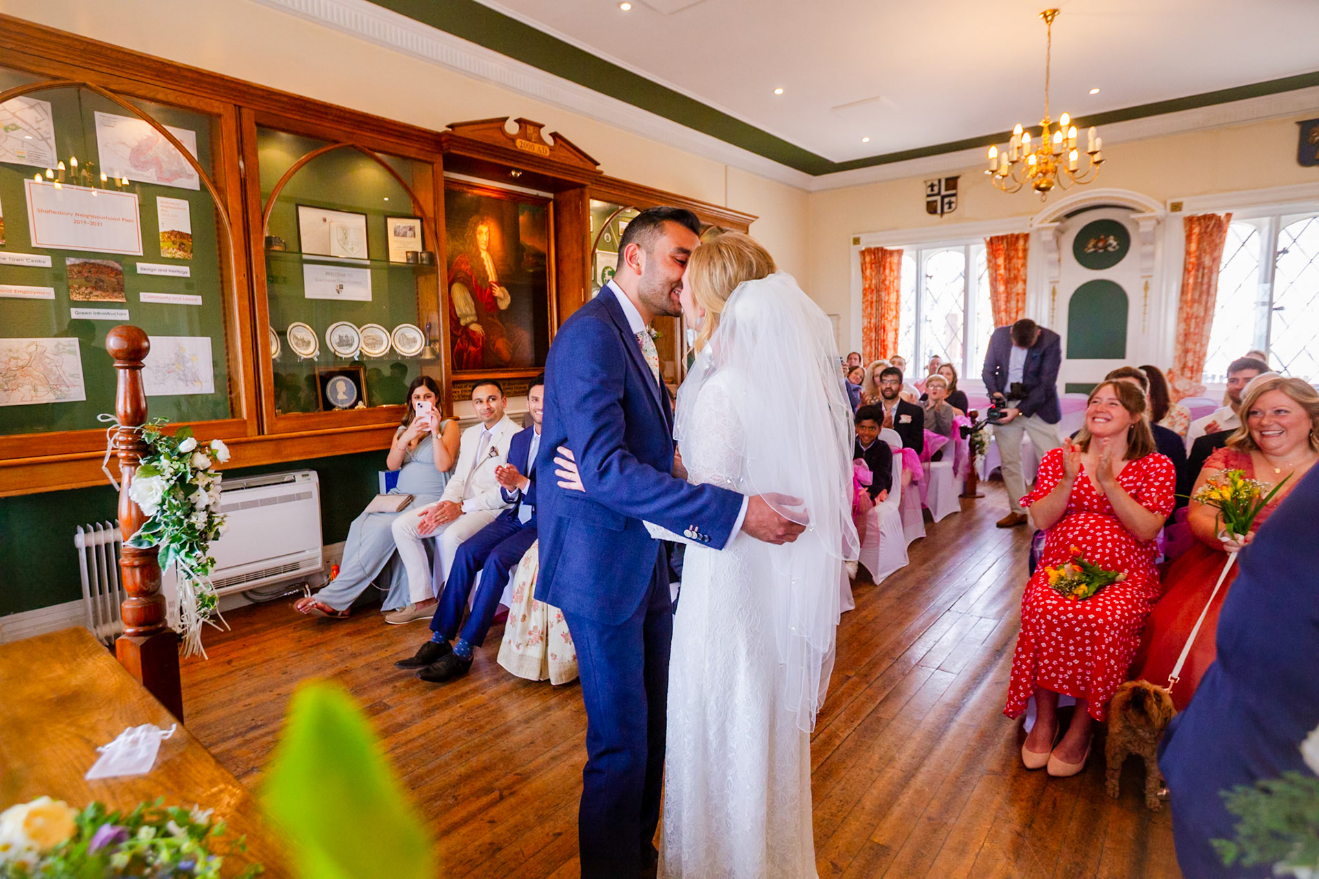 Pictures from Jay and Flo's beautiful spring wedding that took place at Shaftesbury in North Dorset and