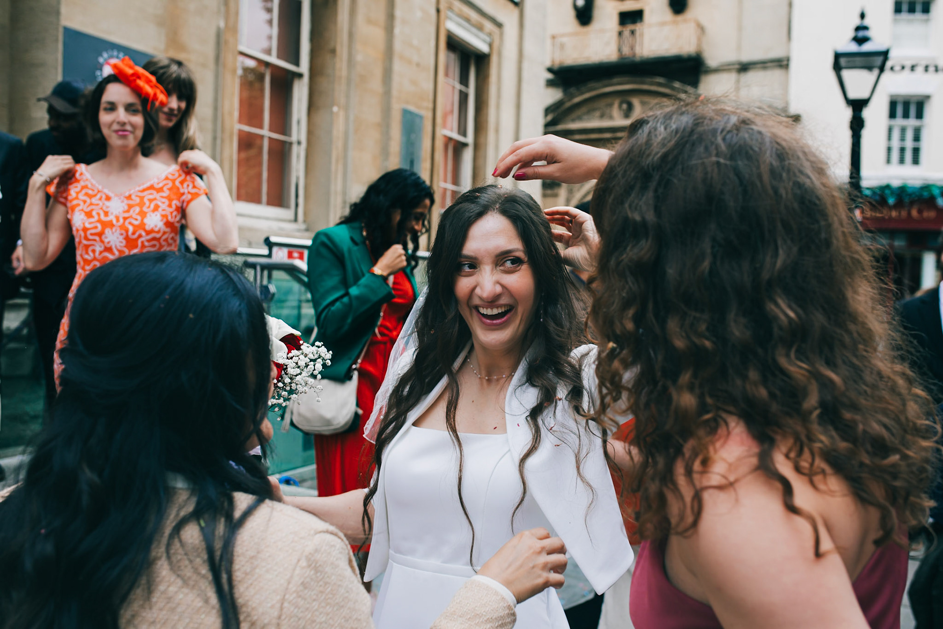 Louis and Anias Wedding in Bristol, ceremony at the Old Council Office in the City Centre with Photos in Castle park and along the river reception at Caribbean Croft on Gloucester Road