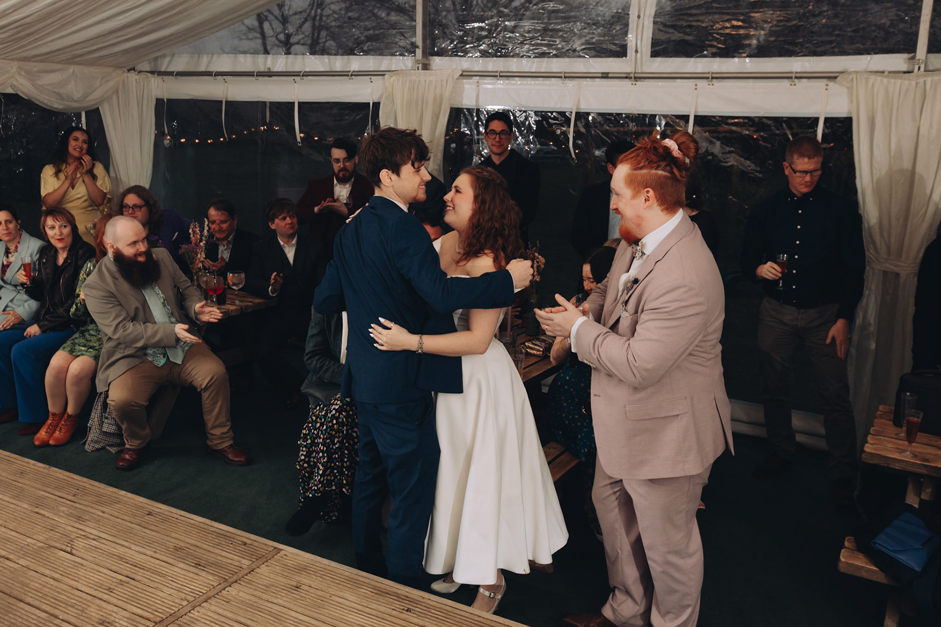 Logan and Jordans Wedding at Wimborne in March 2025