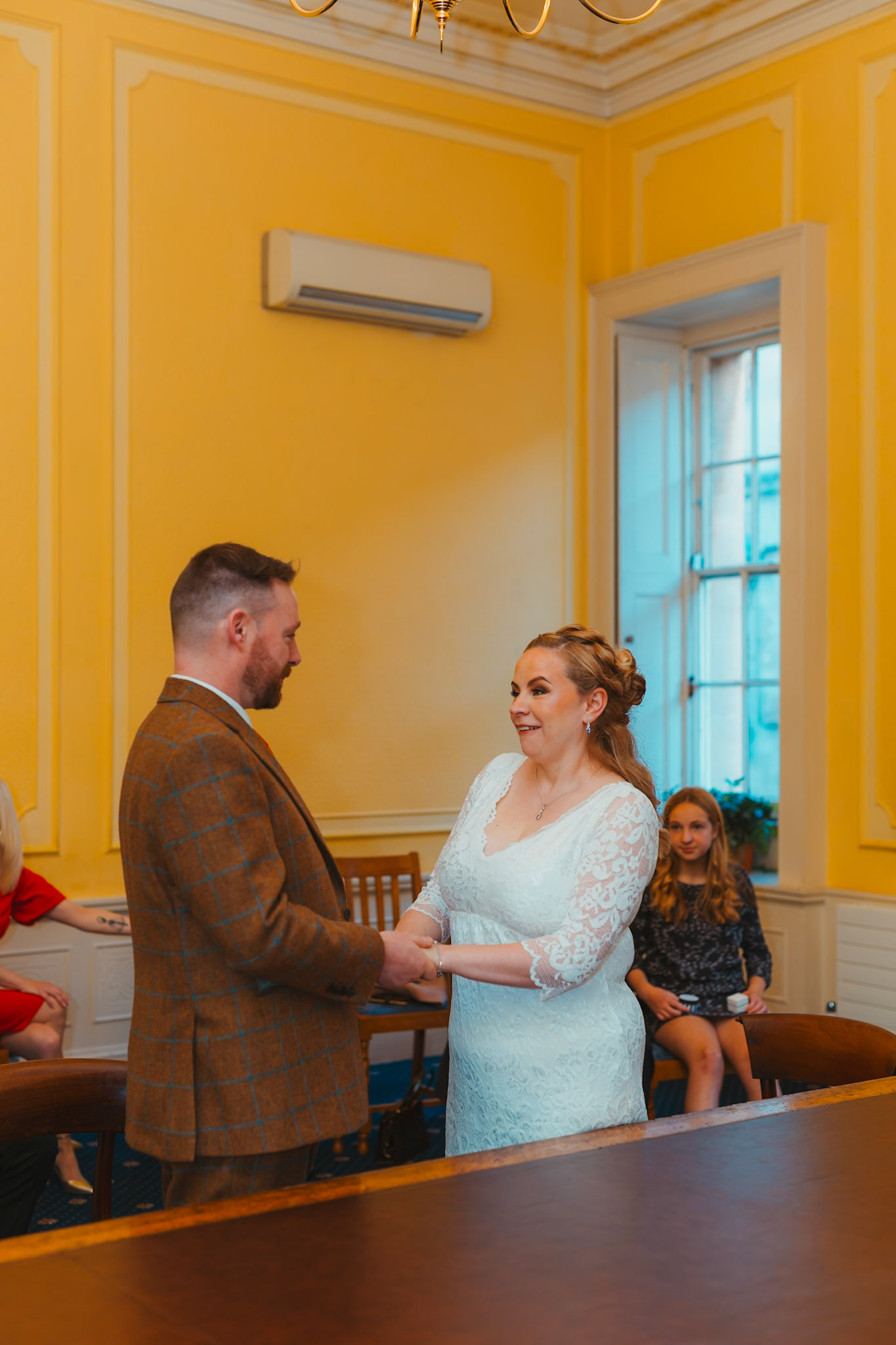 Nicole and Phils Fabulous Wedding Pictures taken at the Old Council House in Bristol on the 6th November 2023