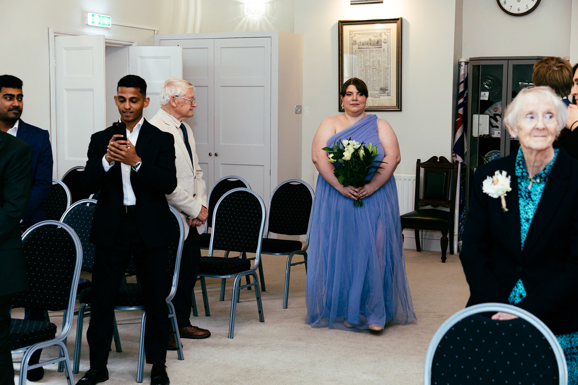 Ellie and Dimals Wedding photos taken at Wimborne Town Hall and The Rosemary resteraunt in Wimborne