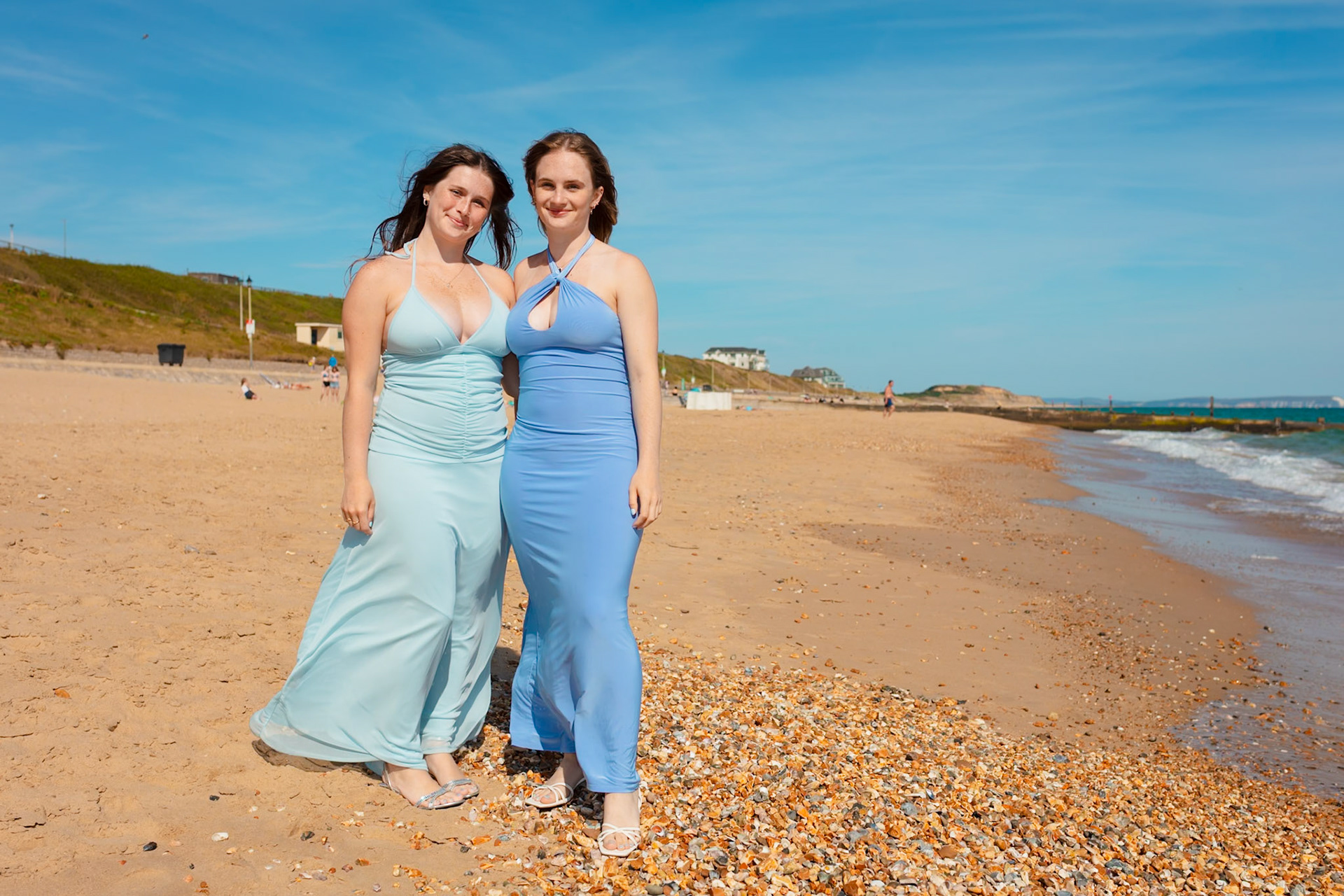 Susan and Barrys small summer wedding took place at Bournemouth Town Hall, the reception at Sids Slaps in Southbourne and drinks at Sobo Beach.