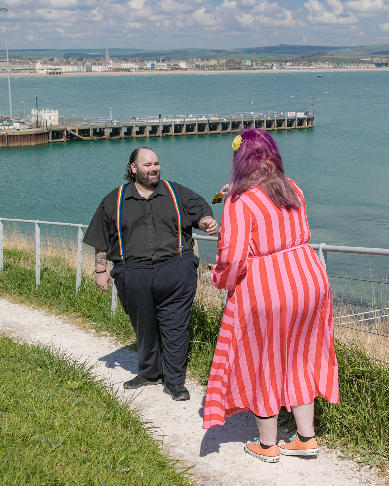 Engagement Photography at the Nothe Fort Dorset