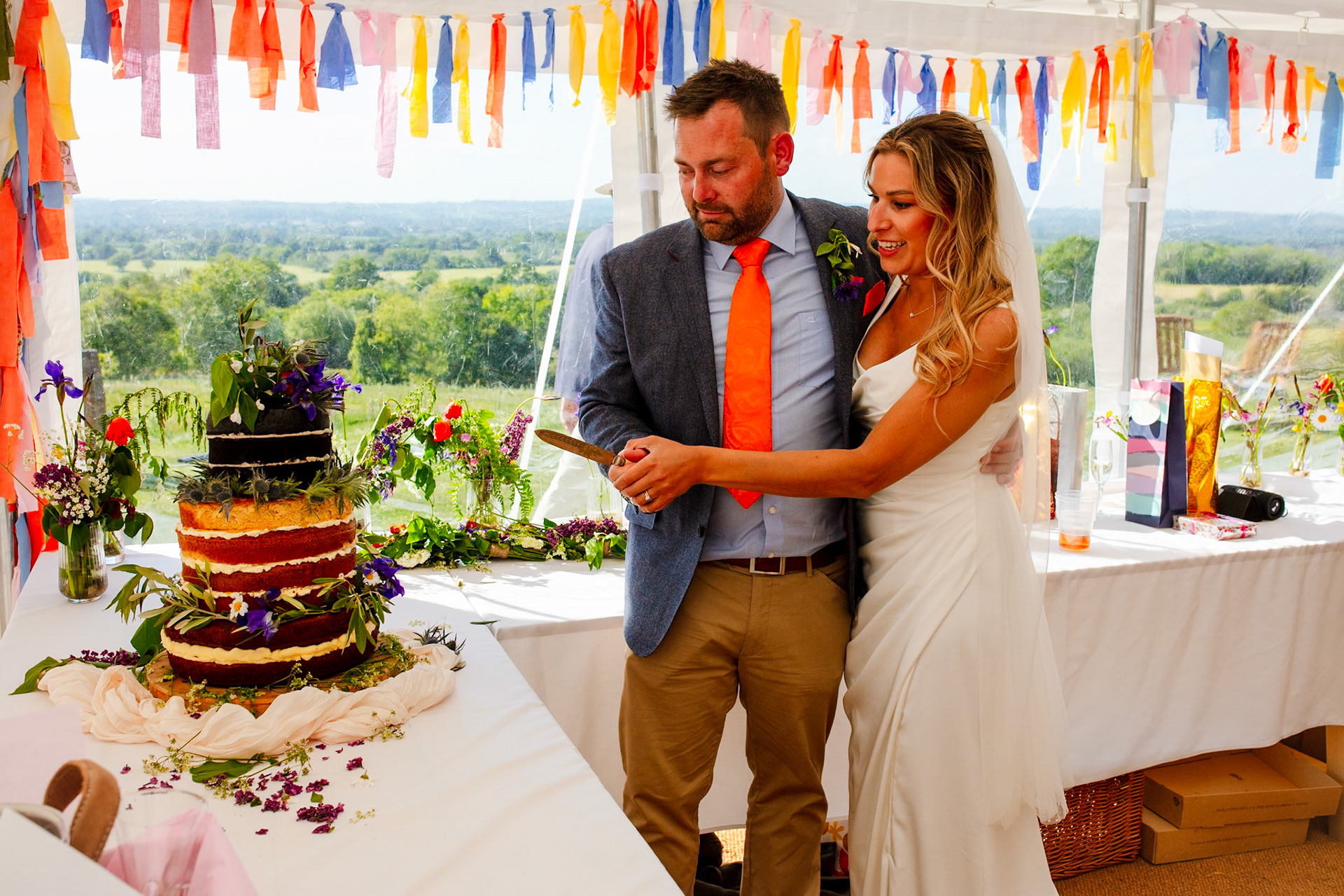 Holly and Olivers wedding that took place on 10th May 2025 with the ceremony taking place at Shaftesbury Town Hall photos on the Famouse Gold Hill and reception at a local house.