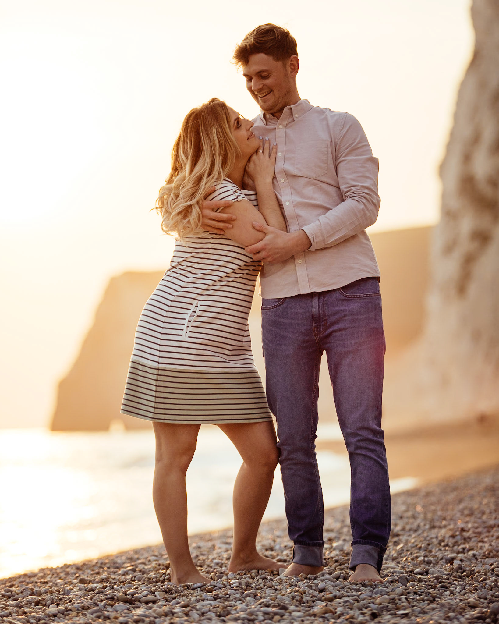 Engagement Photography Shoot at Durdle Door Dorset