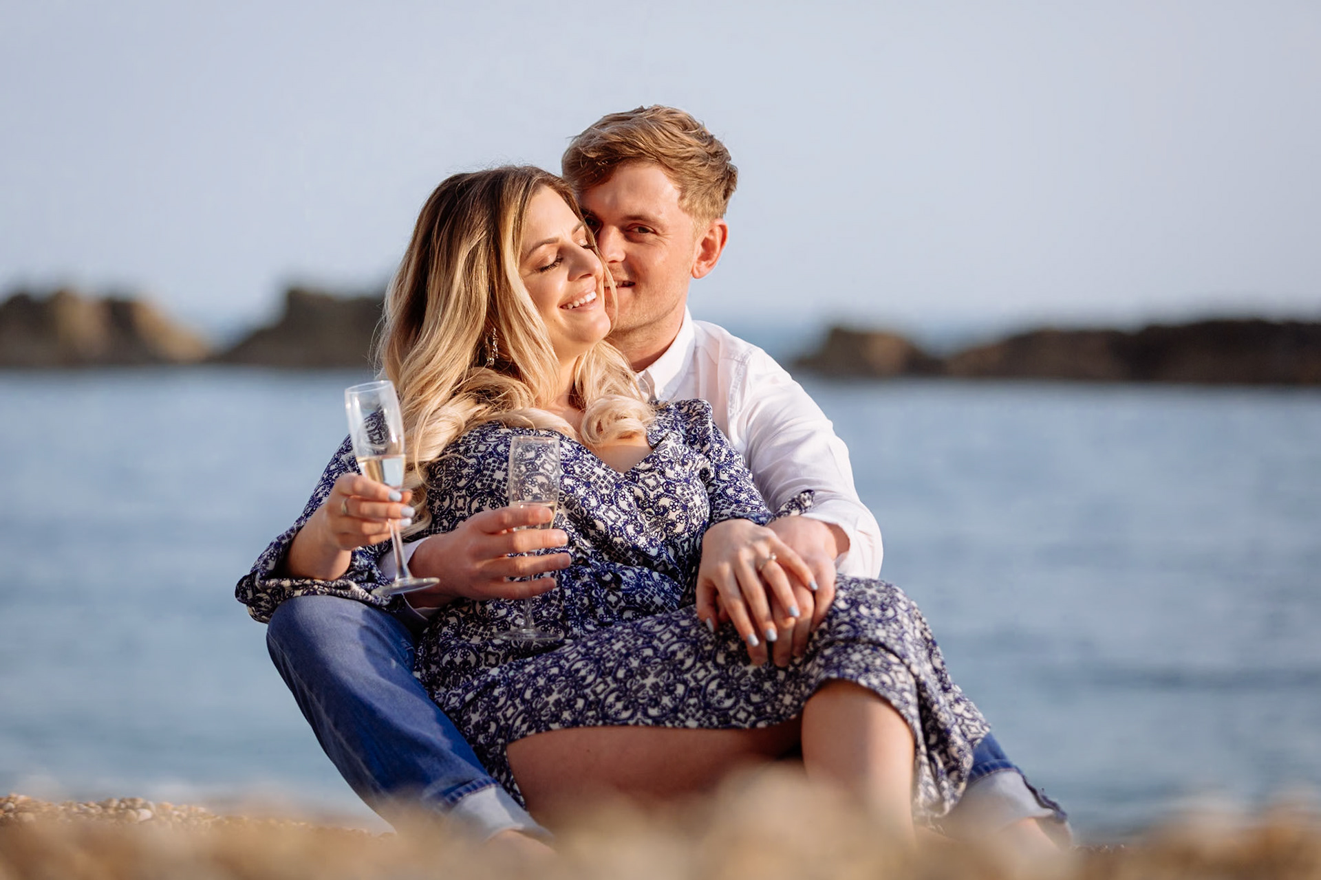 Engagement Photography Shoot at Durdle Door Dorset