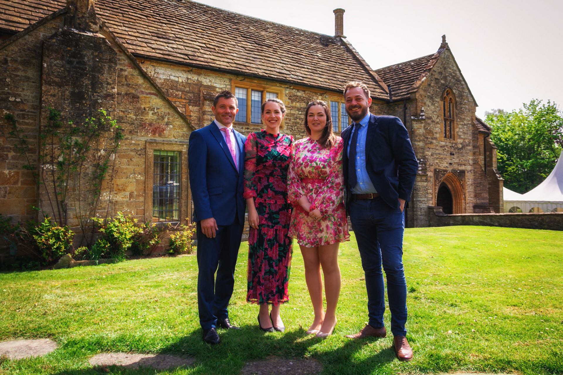 Debbie and Alex's civil partnership pictures taken at Abbey Manor in Yeovil and Ilminster