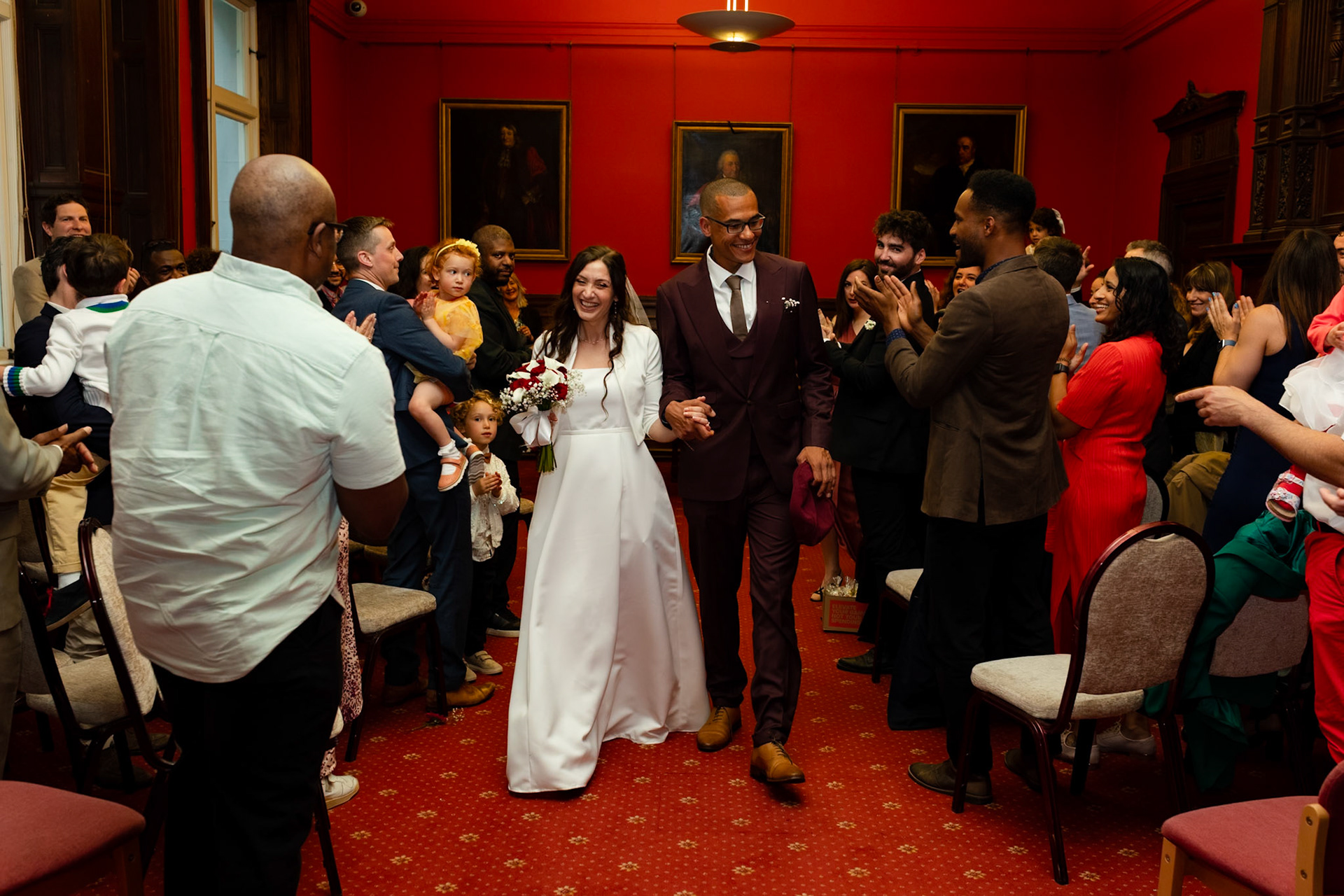 Louis and Anias Wedding in Bristol, ceremony at the Old Council Office in the City Centre with Photos in Castle park and along the river reception at Caribbean Croft on Gloucester Road