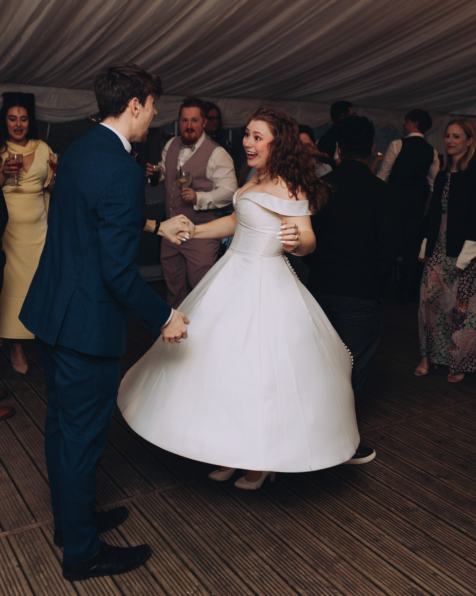 Logan and Jordans Wedding at Wimborne in March 2025