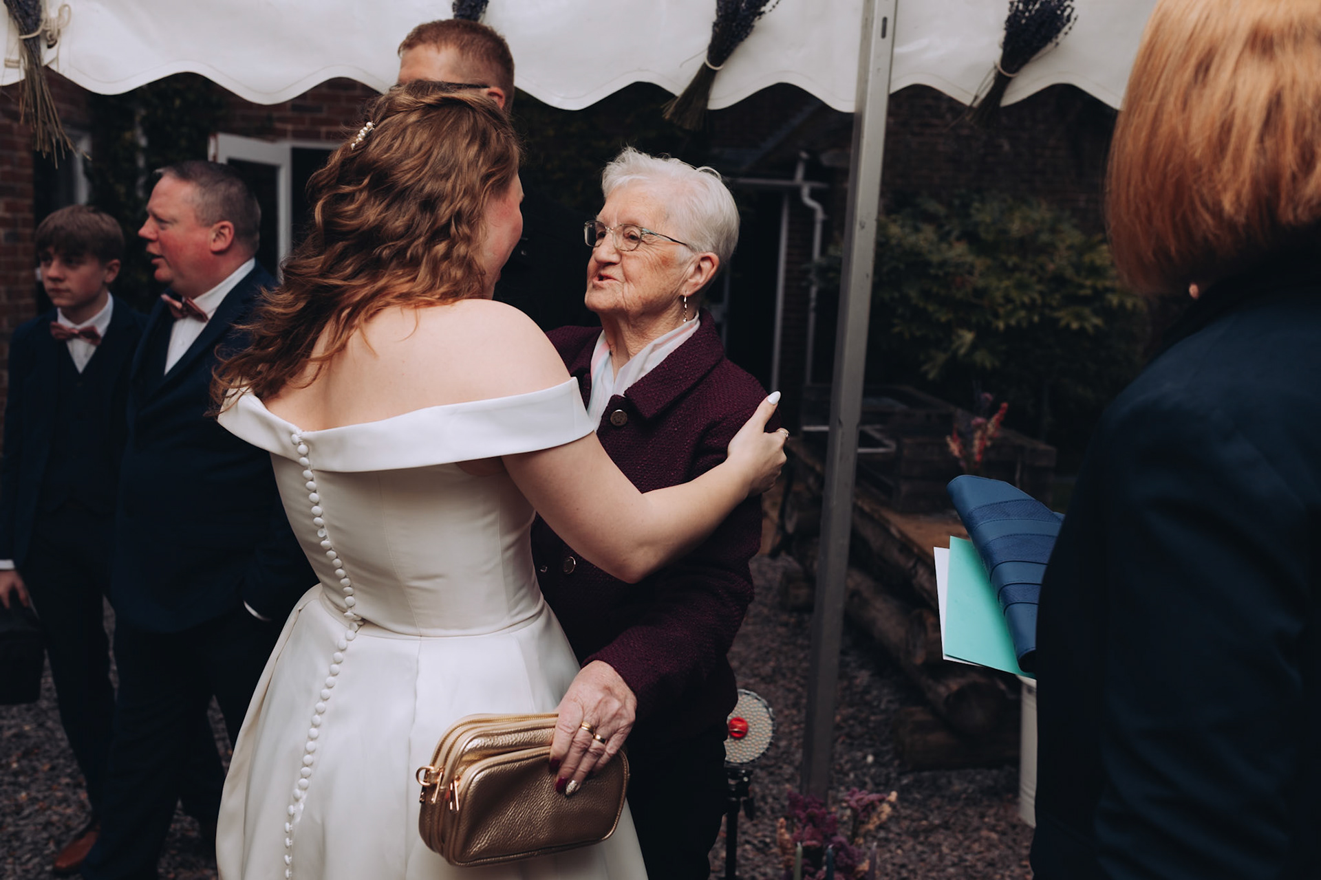 Logan and Jordans Wedding at Wimborne in March 2025