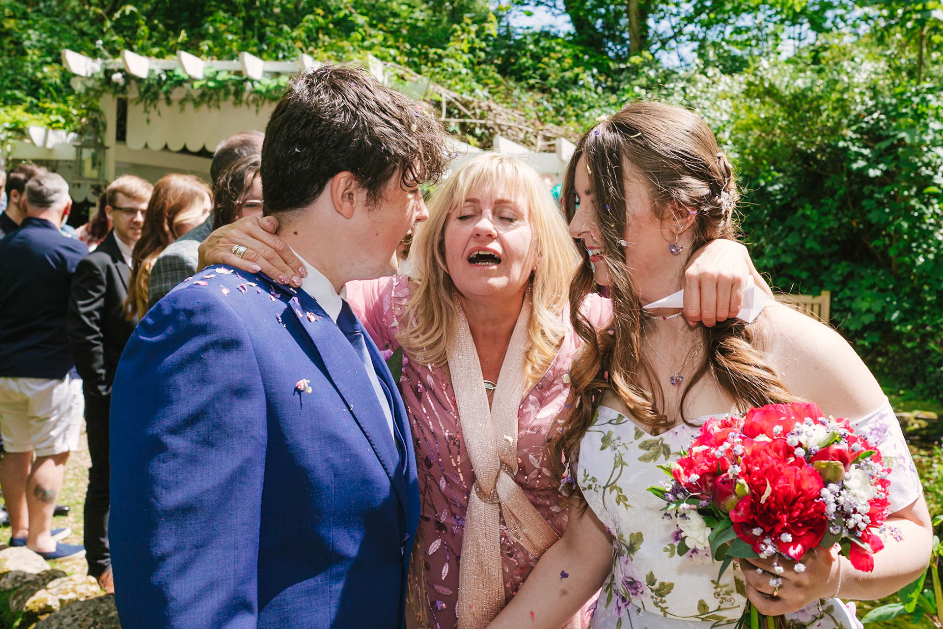 Lia and Sams Wonderful Wedding on the 25th May 2025 with the ceremony taking place at Upwey Wishing Well, the reception taking place at the Centenery Club in Weymouth, this was of my split weddings packages.