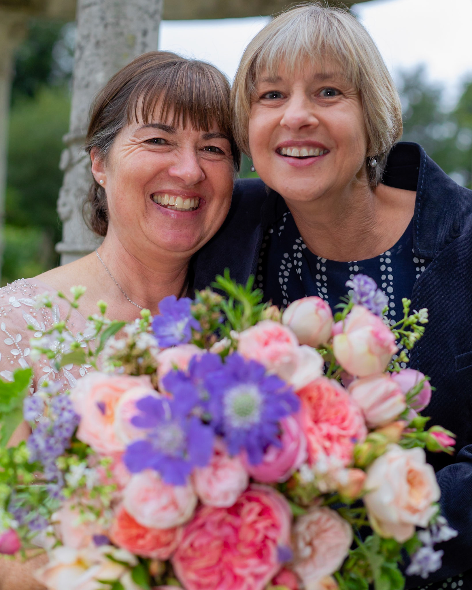 Sharon and Chris at their beautiful Wedding at The Springhead Gardens near Shaftesbury Dorset